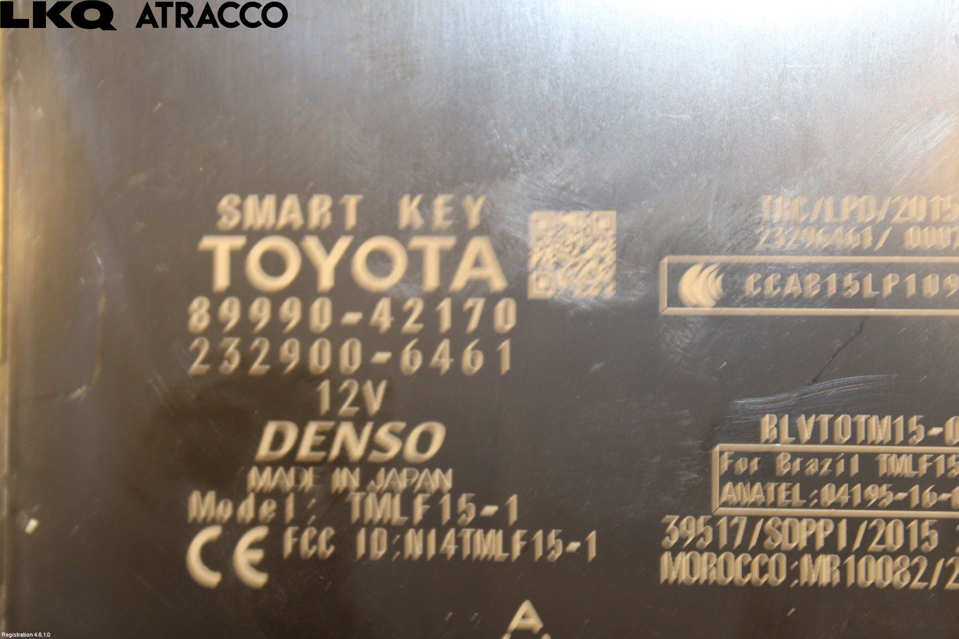 Toyota RAV4 19- Styrenhet Nyckellöst System