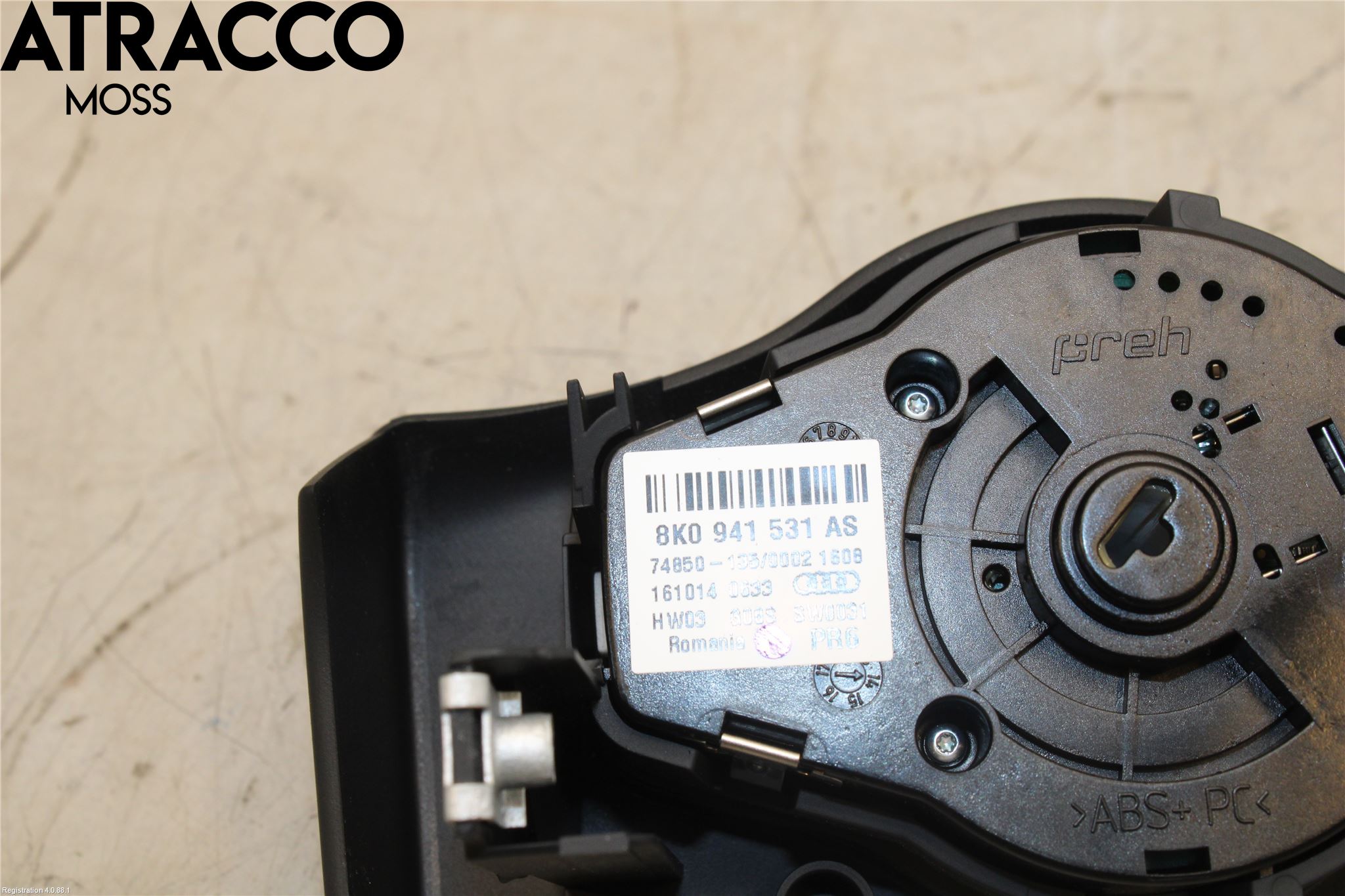 Audi A4/S4 08-11 Strömställare Ljus