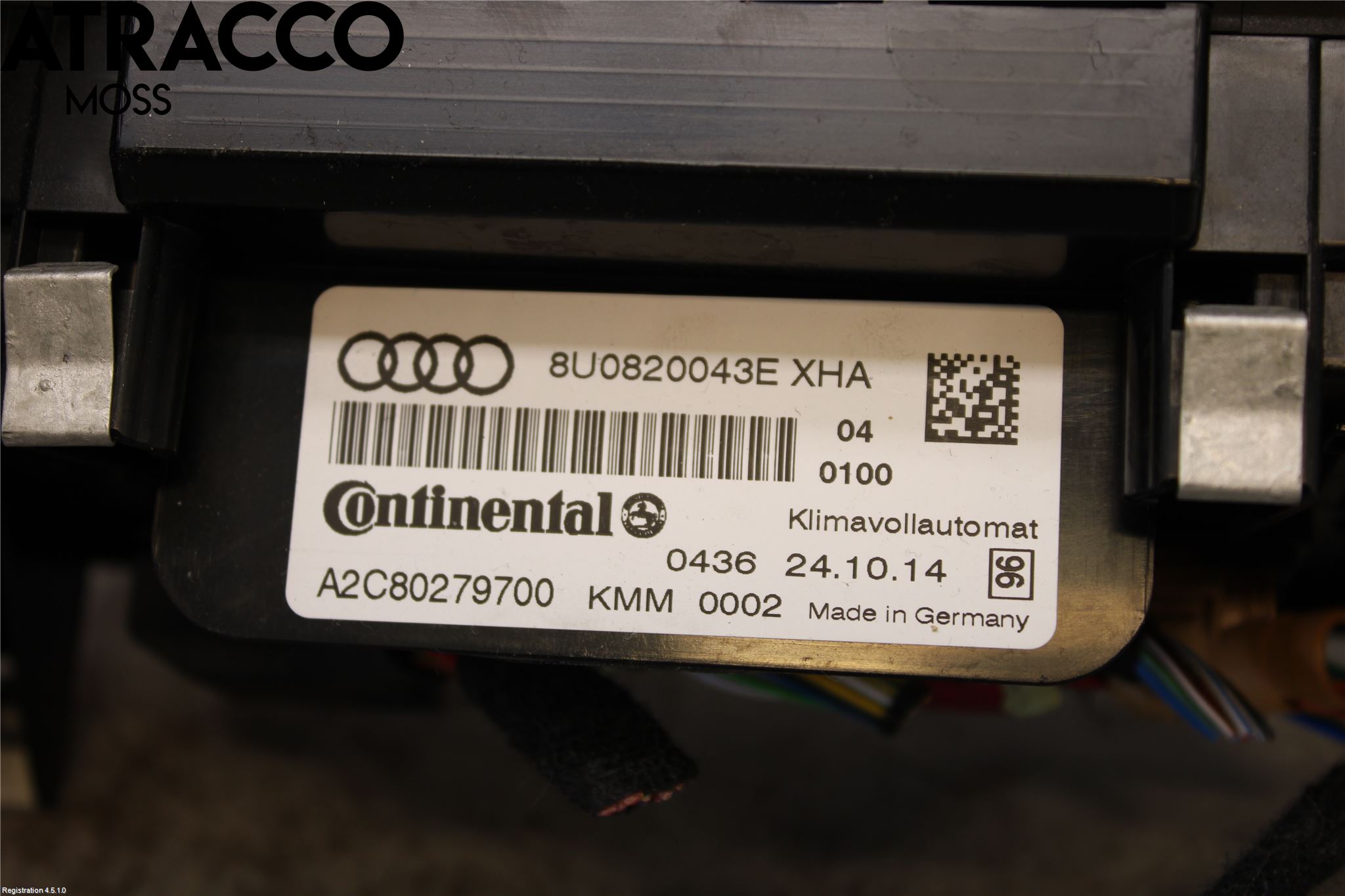 Audi Q3 8U 12-18 Ac Styrenhet Ac Manöveren