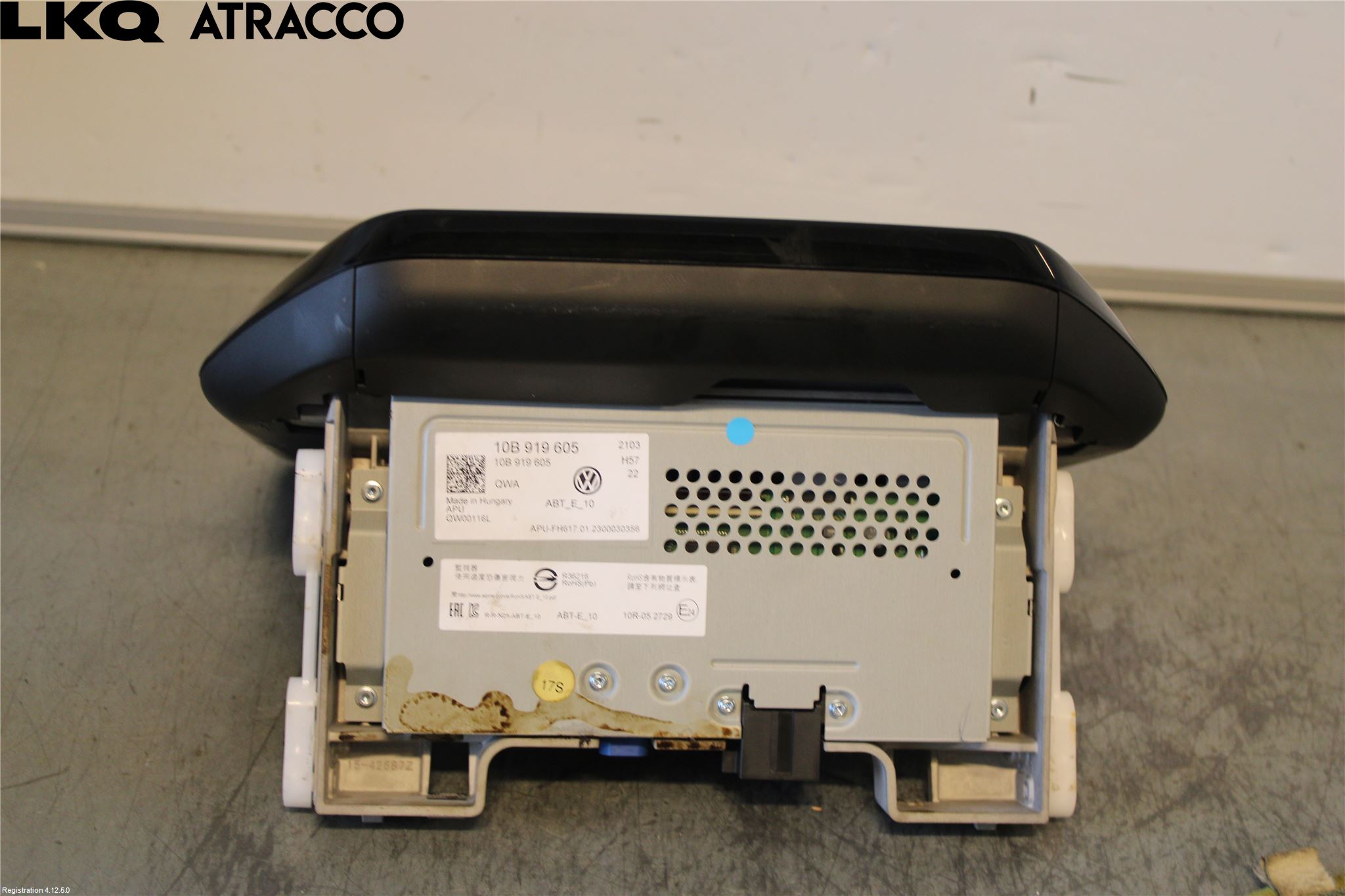 Volkswagen VW ID BUZZ/CARGO 22- Multifunktionsdisplay