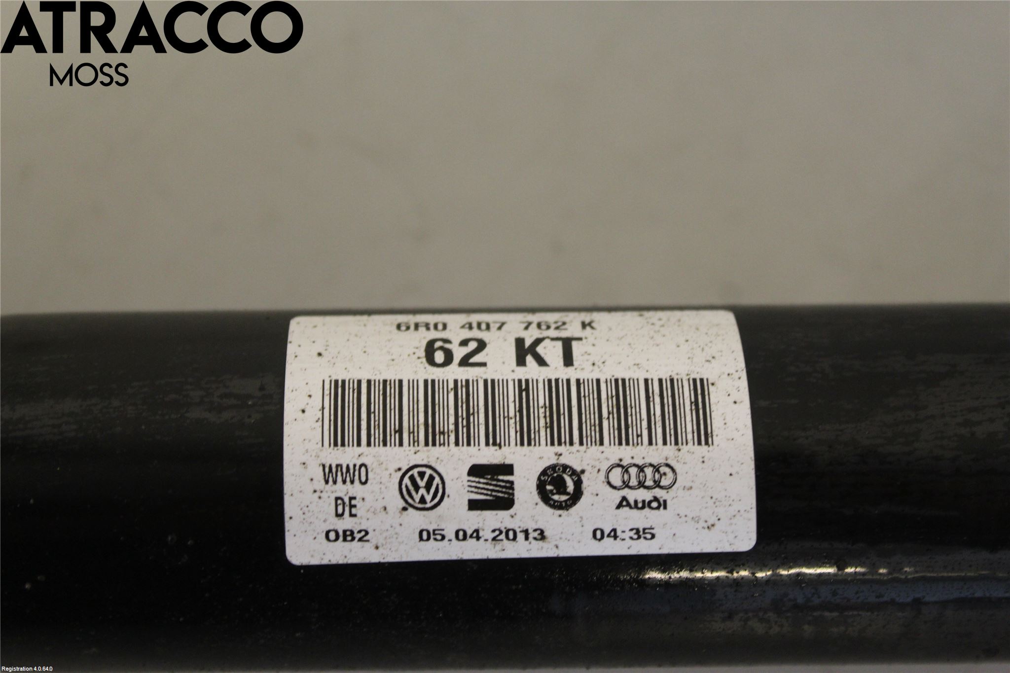 Audi A1/S1 11-18 Drivaxel Fram Höger