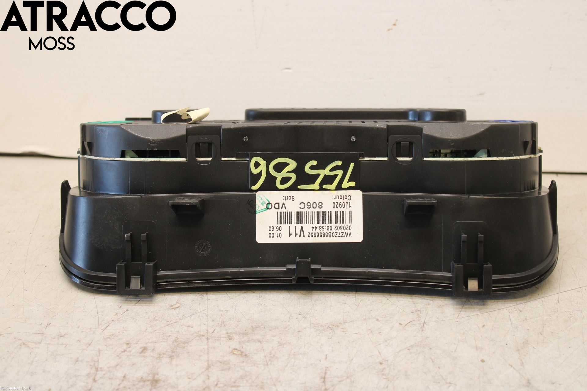 Volkswagen VW GOLF IV 98-06 Instrument Komb