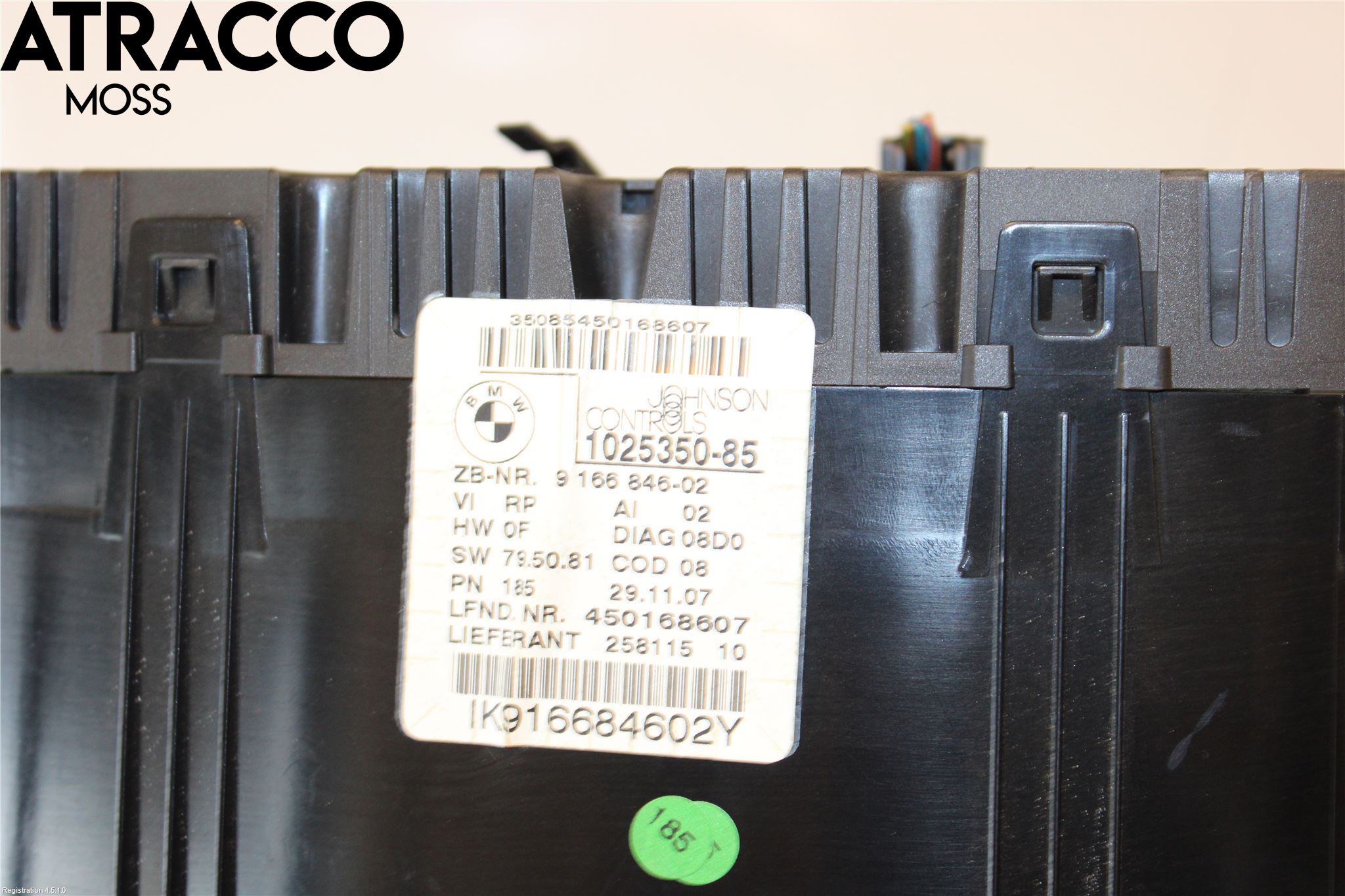 BMW 3 E90/91 SED/TOU 05-12 Instrument Komb
