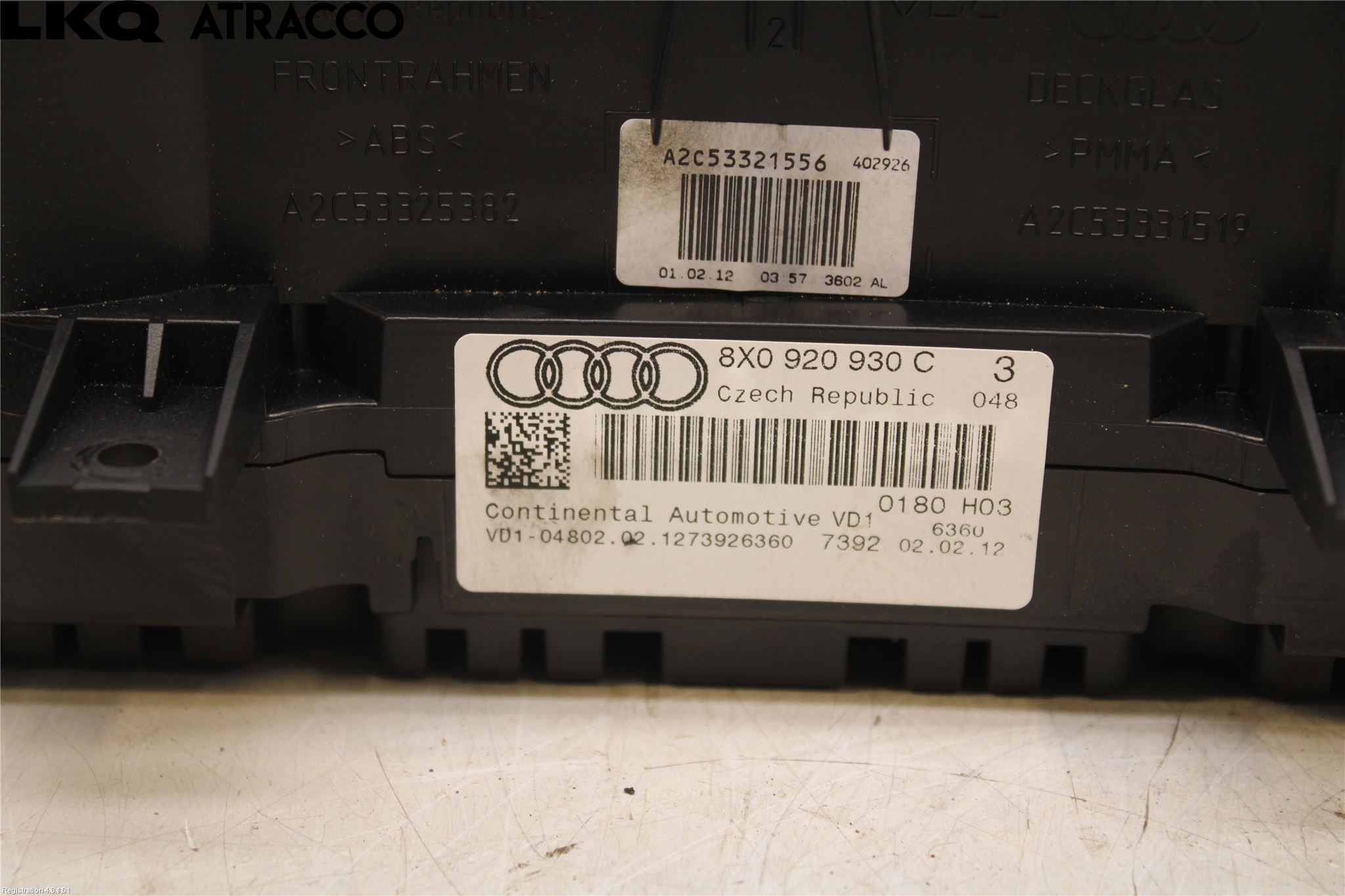 Audi A1/S1 11-18 Instrument Komb