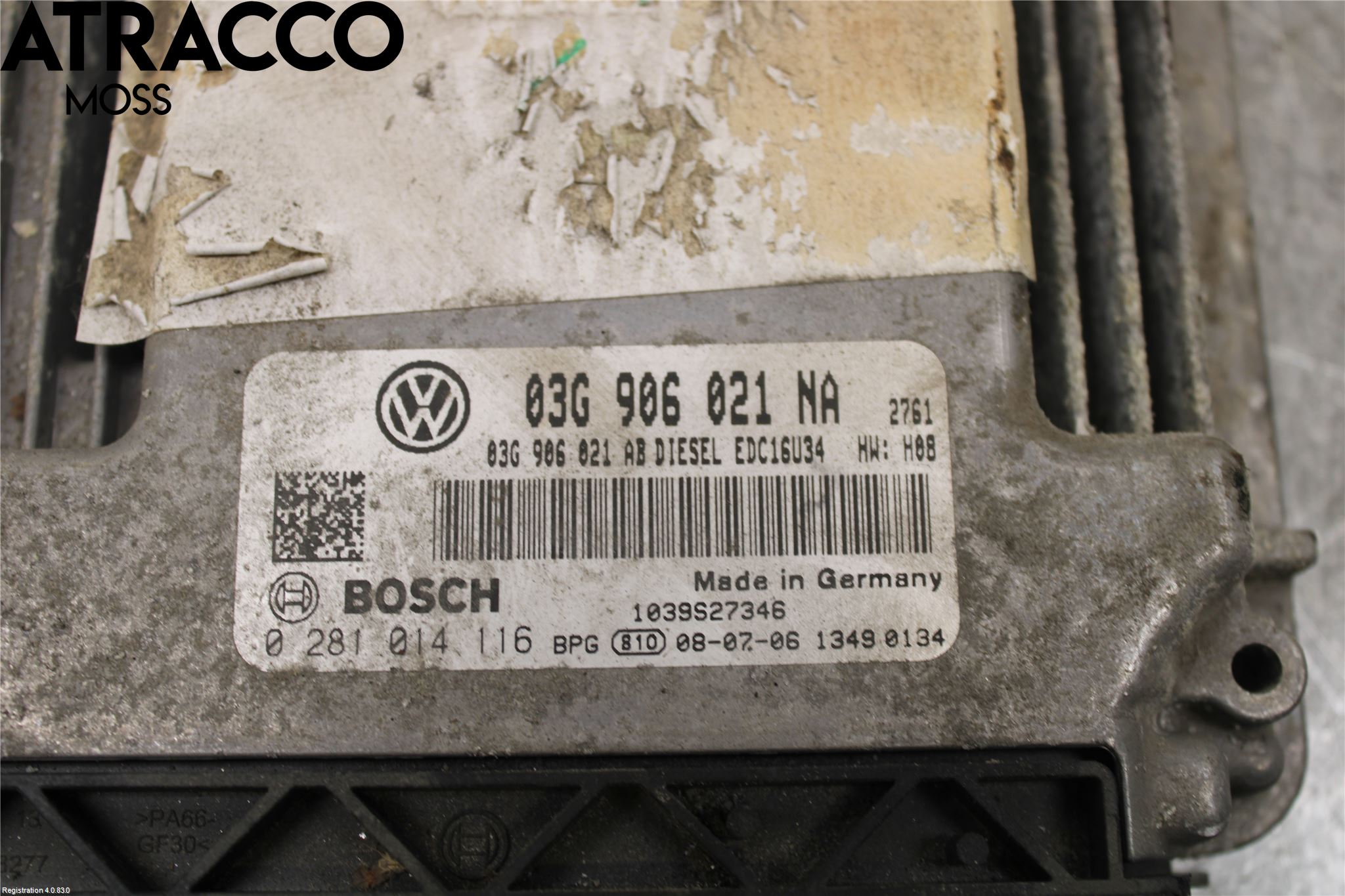 Volkswagen VW GOLF V 04-09 Styrenhet Insprut Bensin