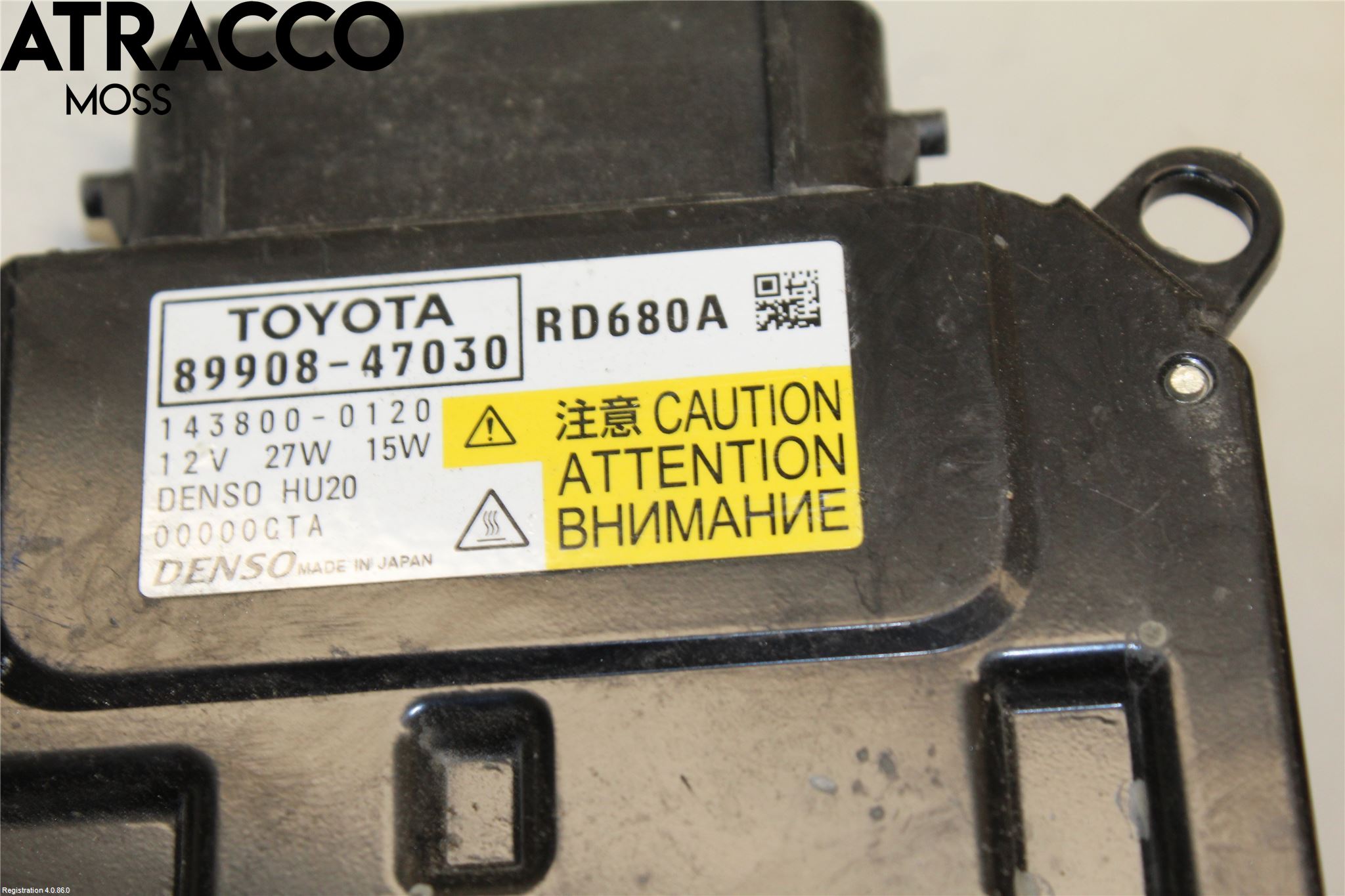 Toyota PRIUS (ZVW50) 16-21 Styrenhet Strålkastare