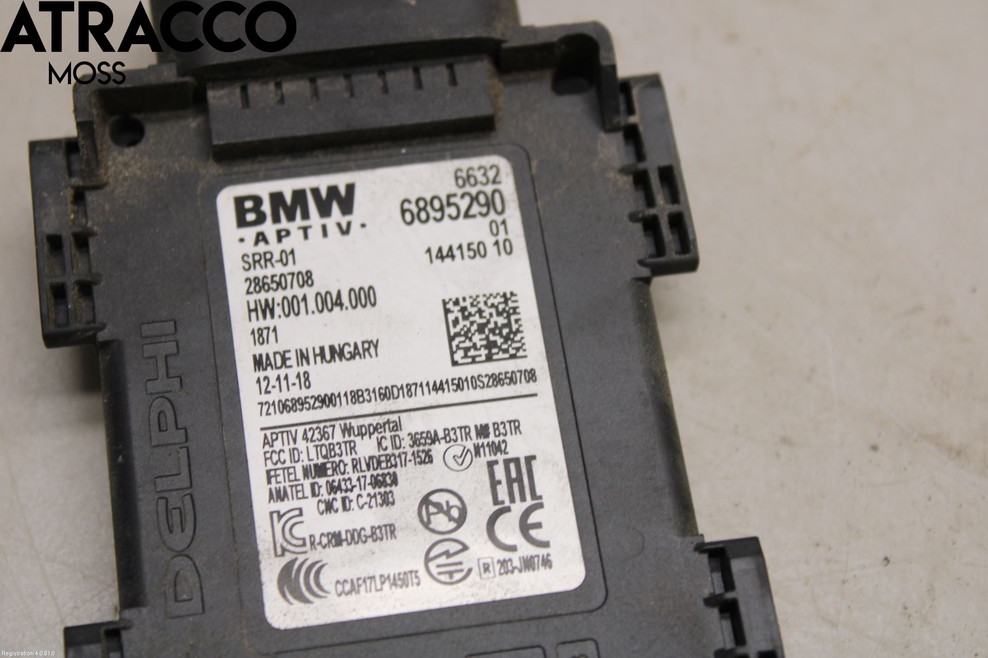BMW 5 G30/G31/F90 17-23 Styrenhet Parkeringshjälp