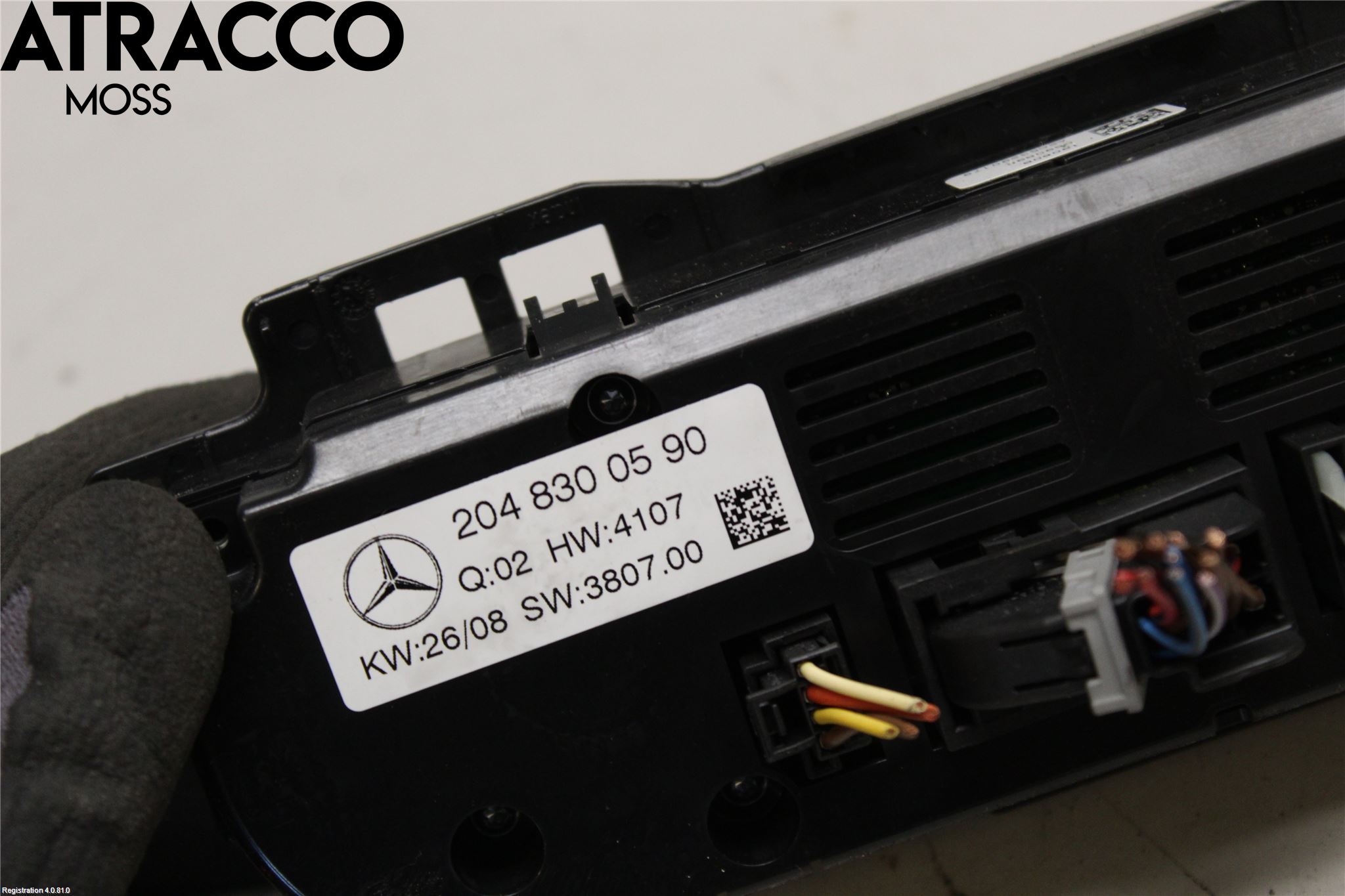 Mercedes-Benz MB C-KLASS (W204) 07-15 Ac Styrenhet Ac Manöveren