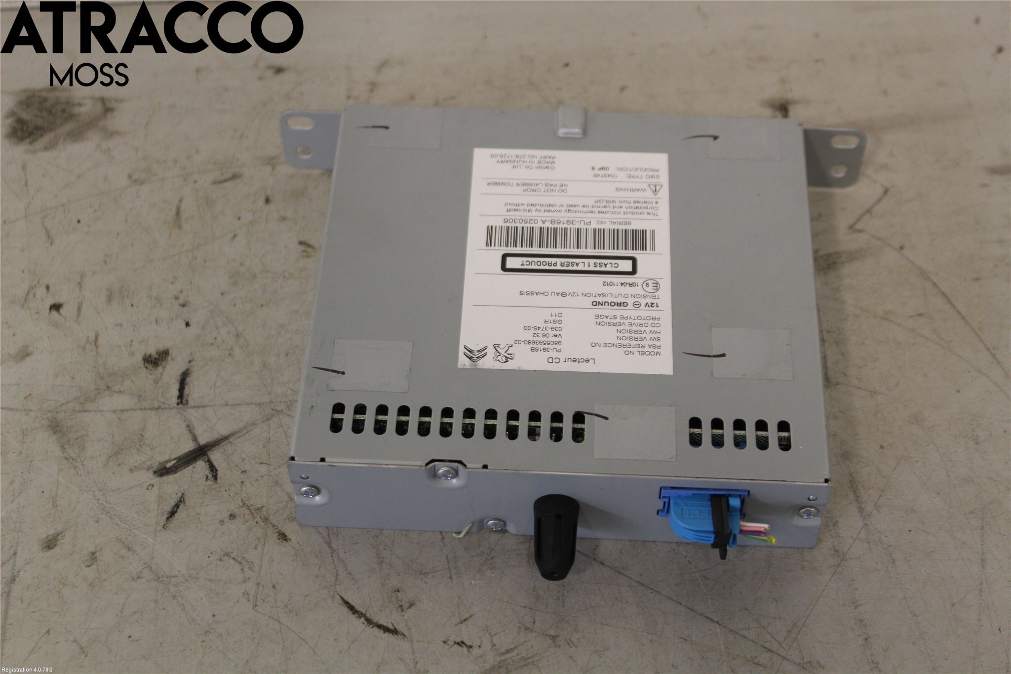 Peugeot 308 14-21 Cd Radio - Multimediapanel