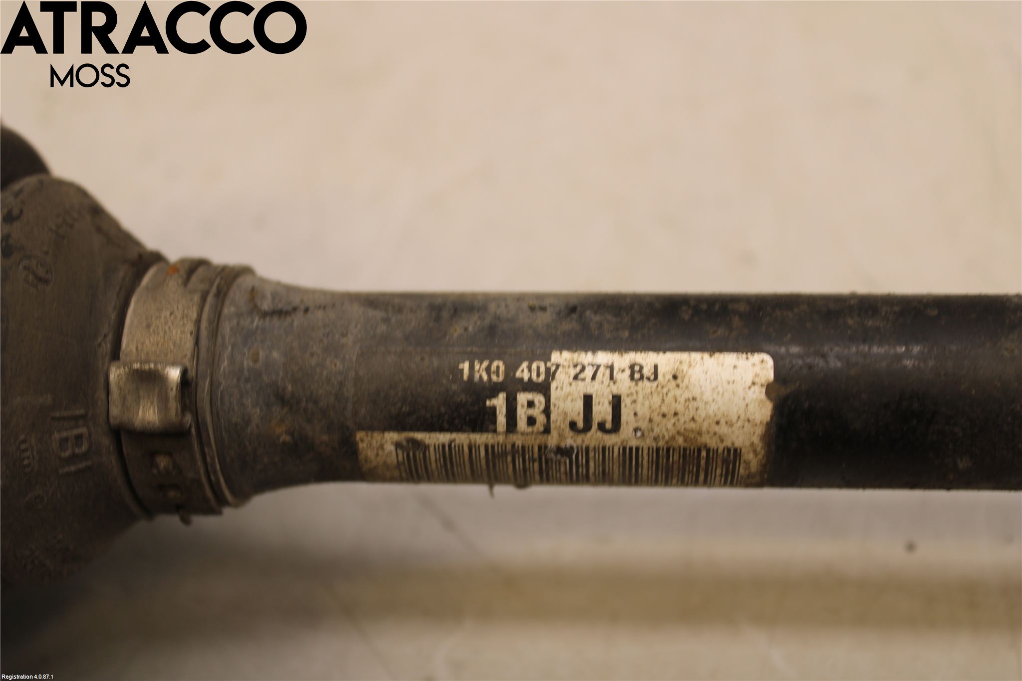 Volkswagen VW TOURAN 03-10 Drivaxel Fram Vänster