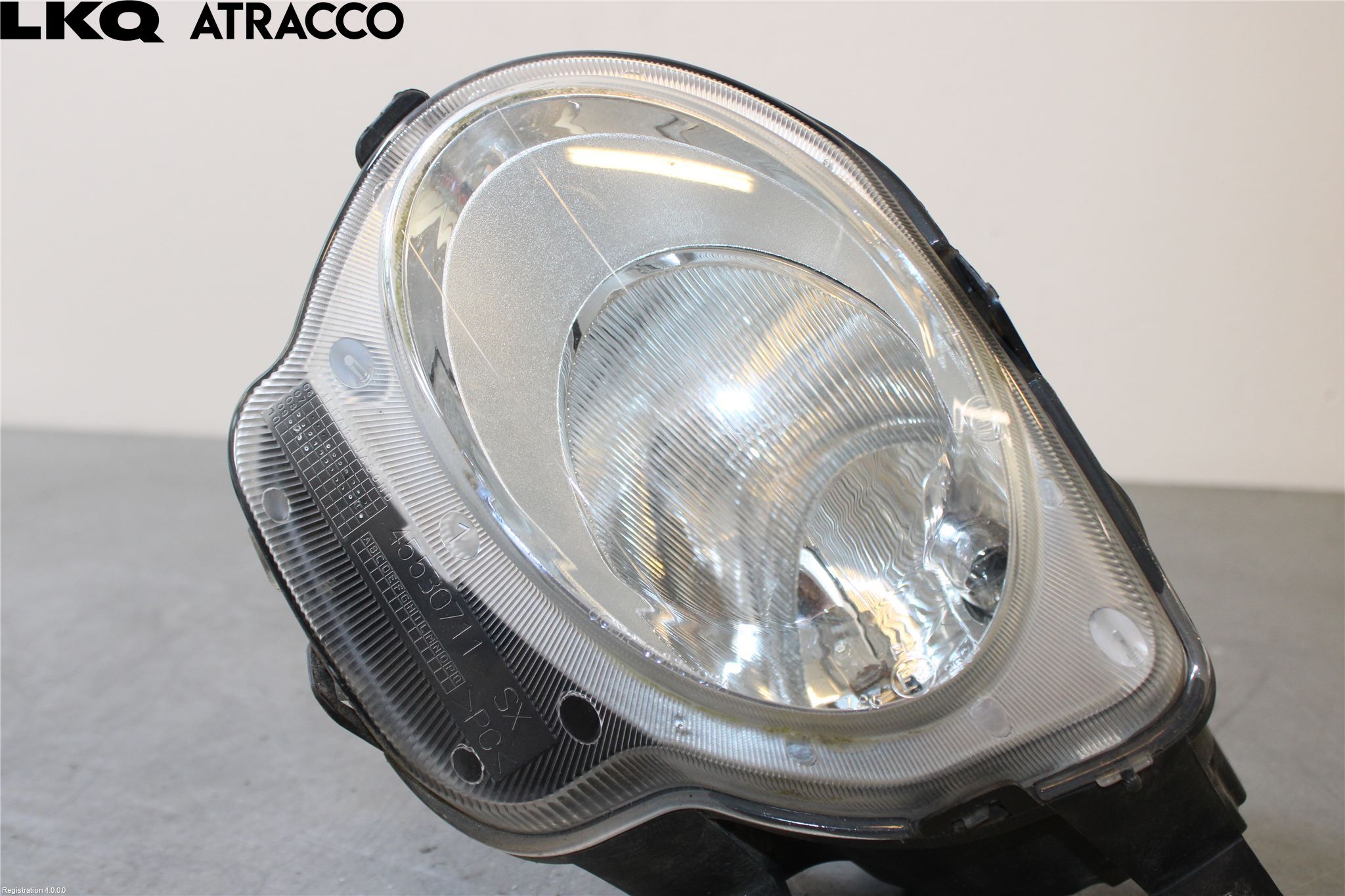 Fiat 500 07- Dimljus-Varselljus Fram