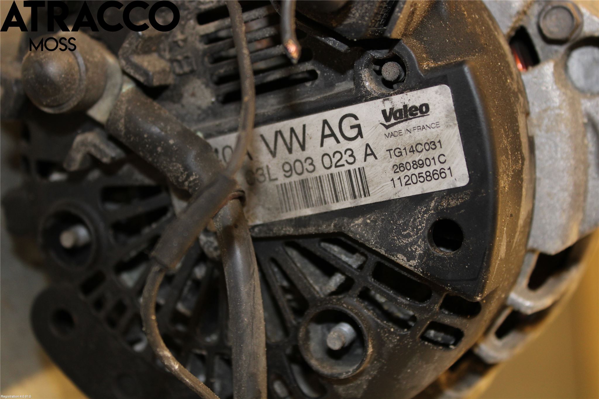 Volkswagen VW TOURAN 10-15 Generator
