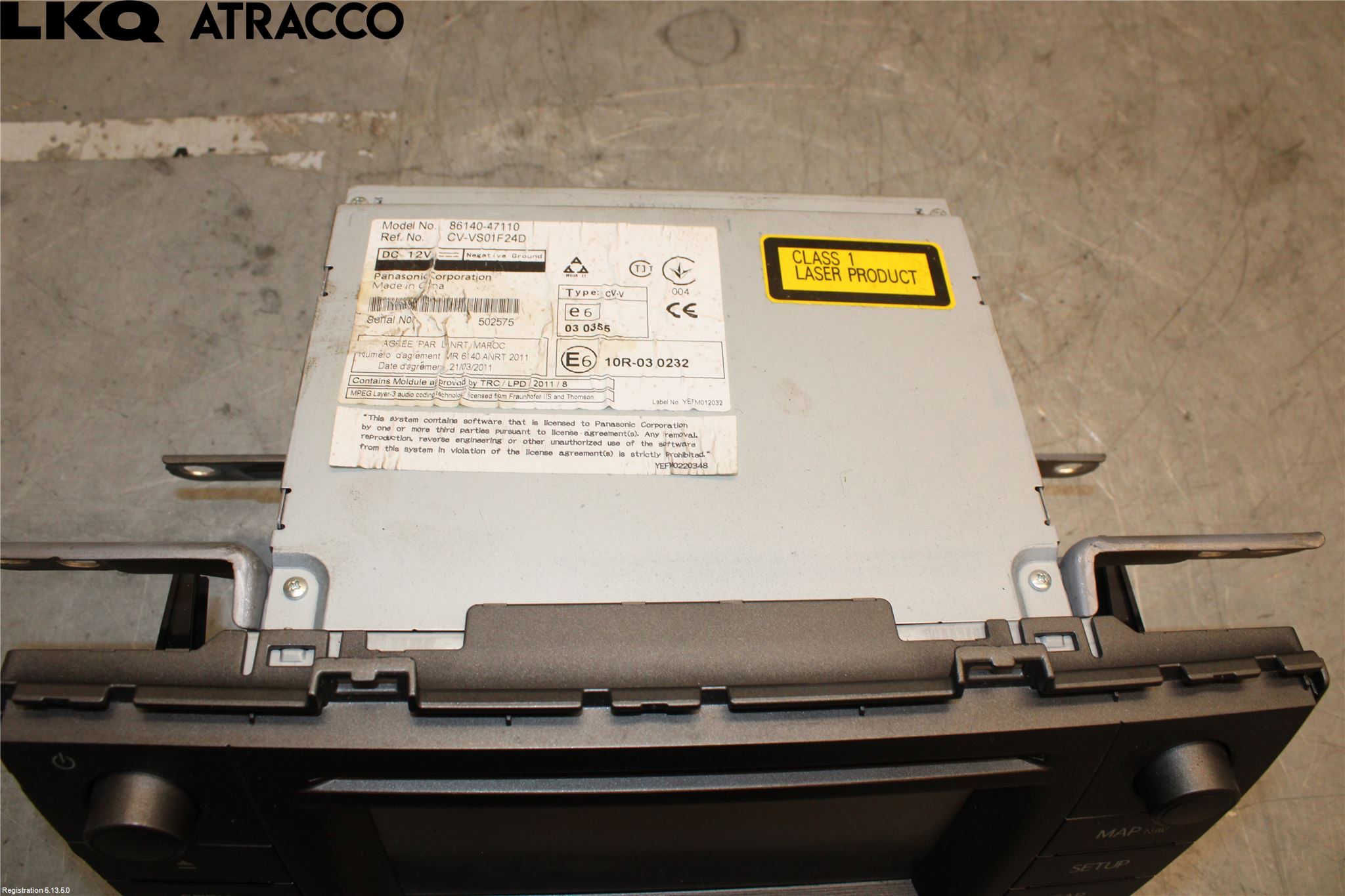 Toyota PRIUS ZVW30 09-20 Radio
