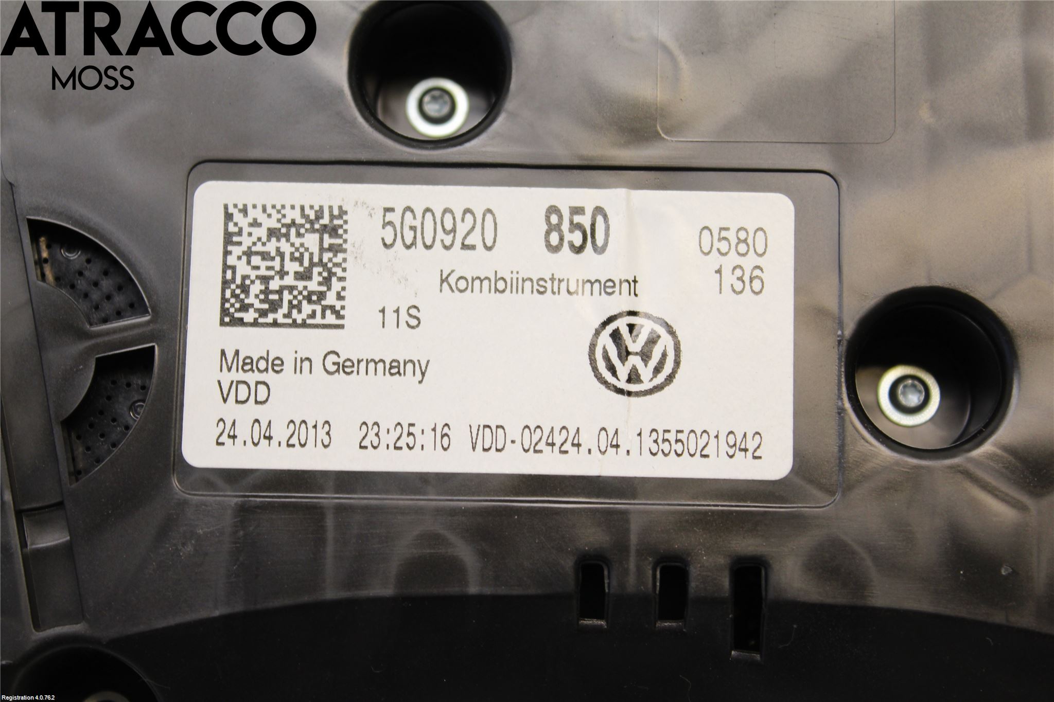 Volkswagen VW GOLF / E-GOLF VII 13-20 Instrument Komb