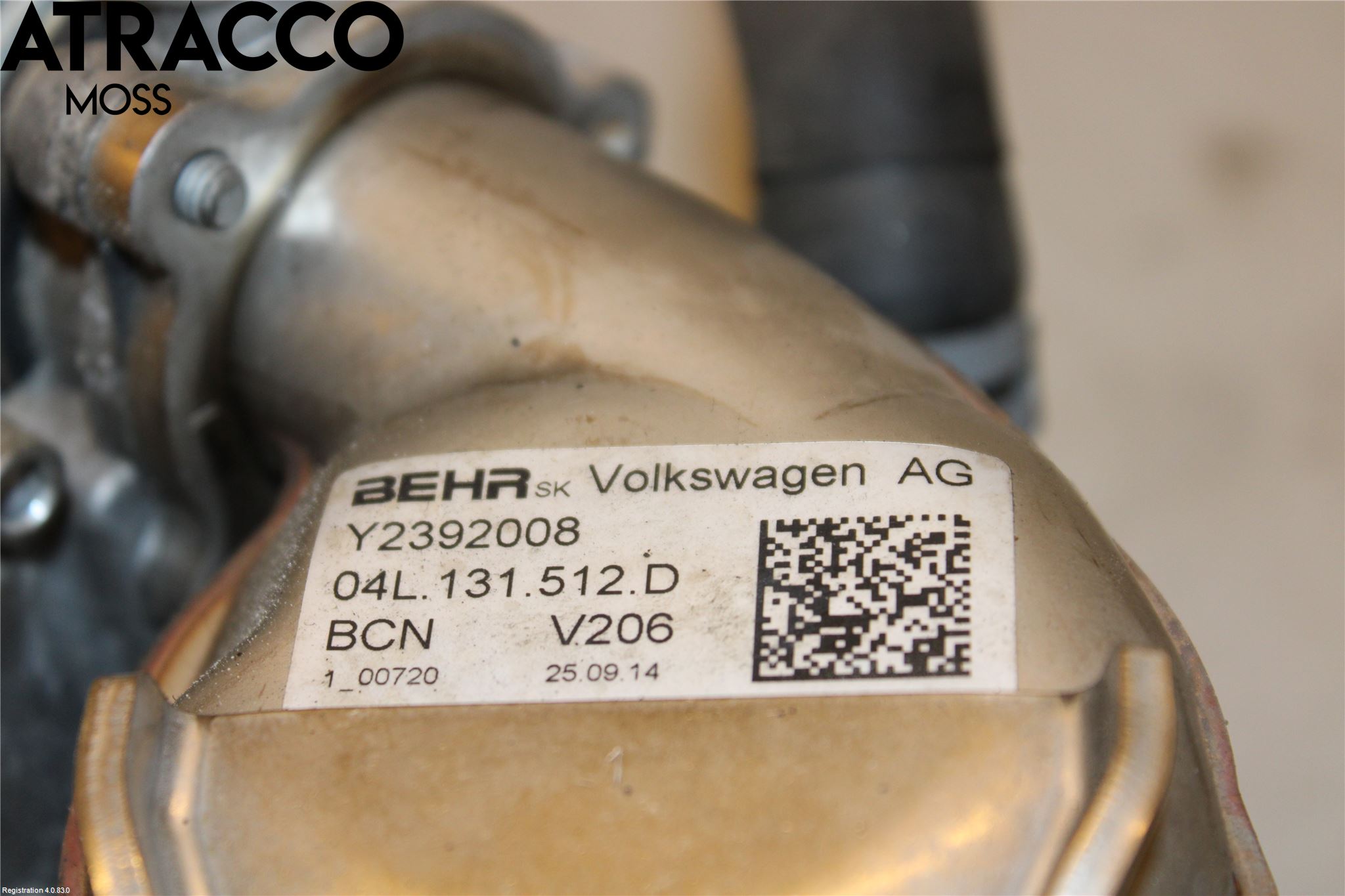 Volkswagen VW GOLF / E-GOLF VII 13-20 Avgaskylare