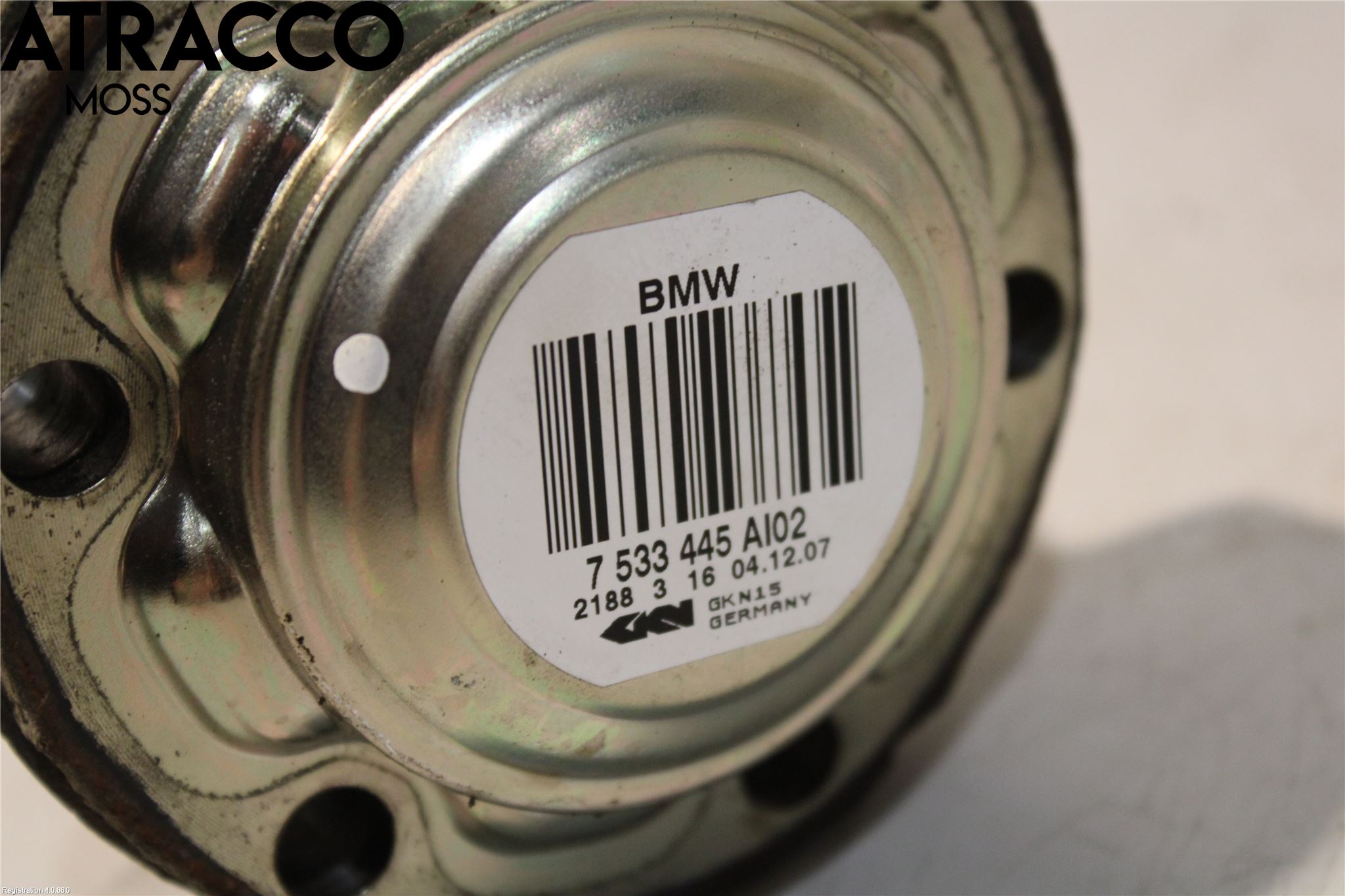 BMW 3 E90/91 SED/TOU 05-12 Drivaxel Bak Vänster
