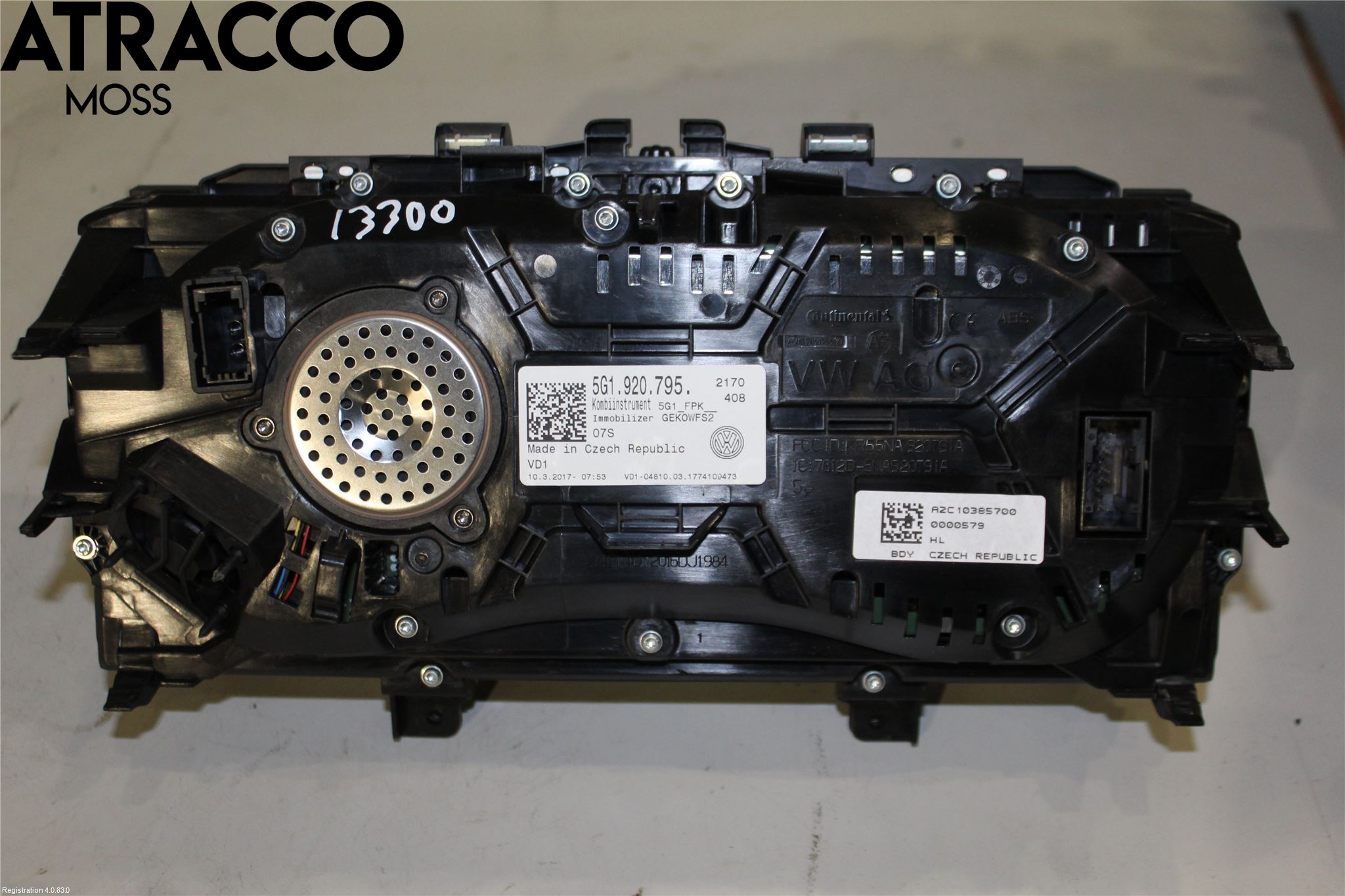 Volkswagen VW GOLF / E-GOLF VII 13-20 Instrument Komb