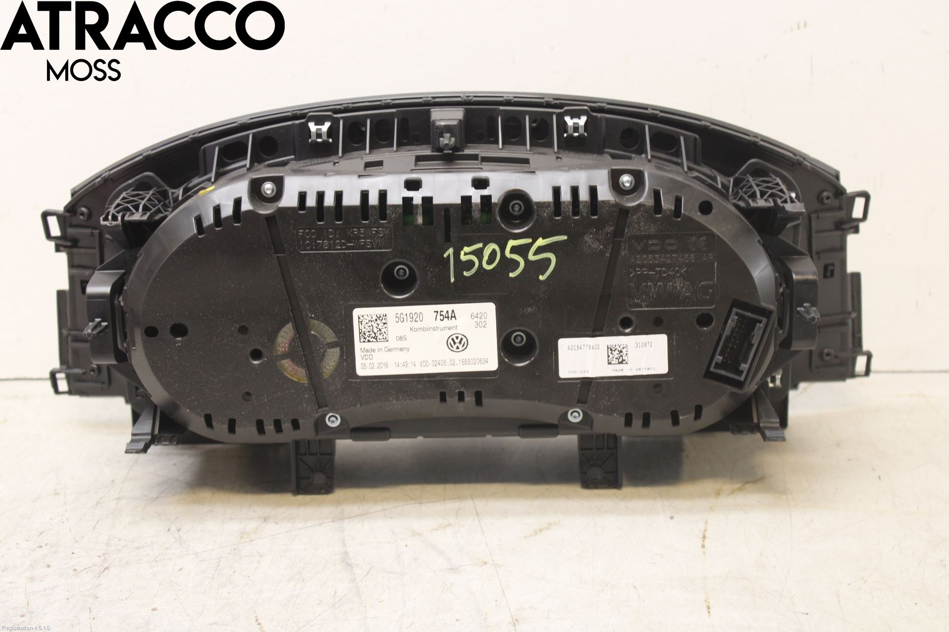 Volkswagen VW GOLF / E-GOLF VII 13-20 Instrument Komb