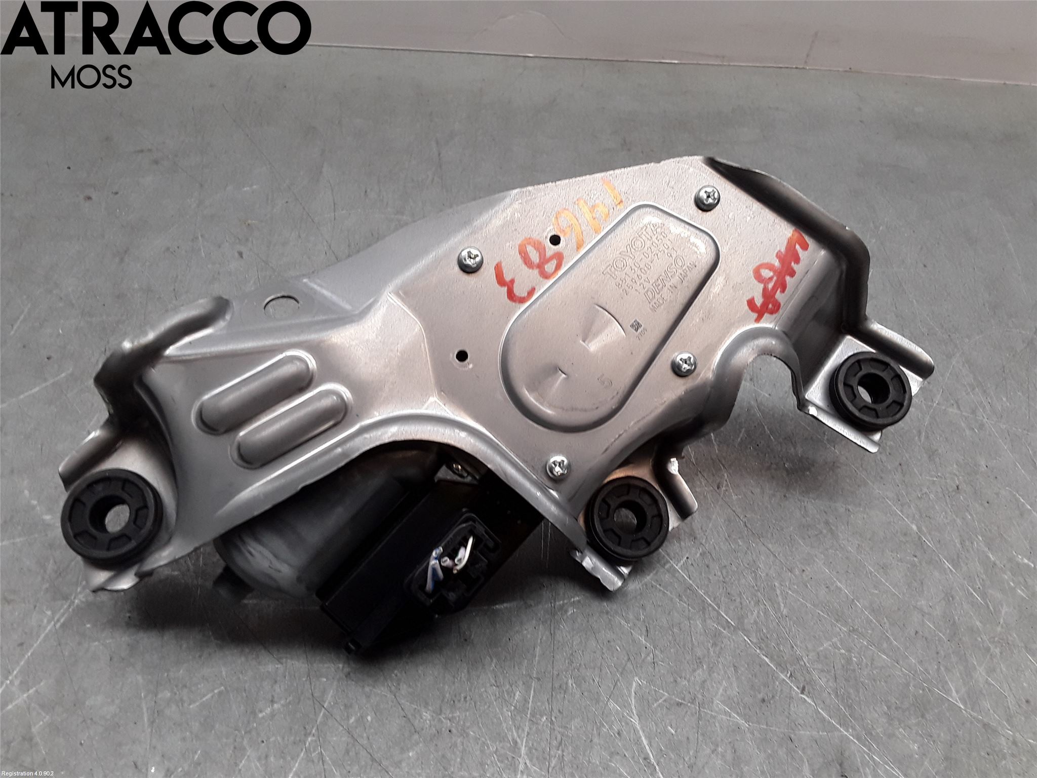 Toyota AURIS 13-19 Torkarmotor Baklucka