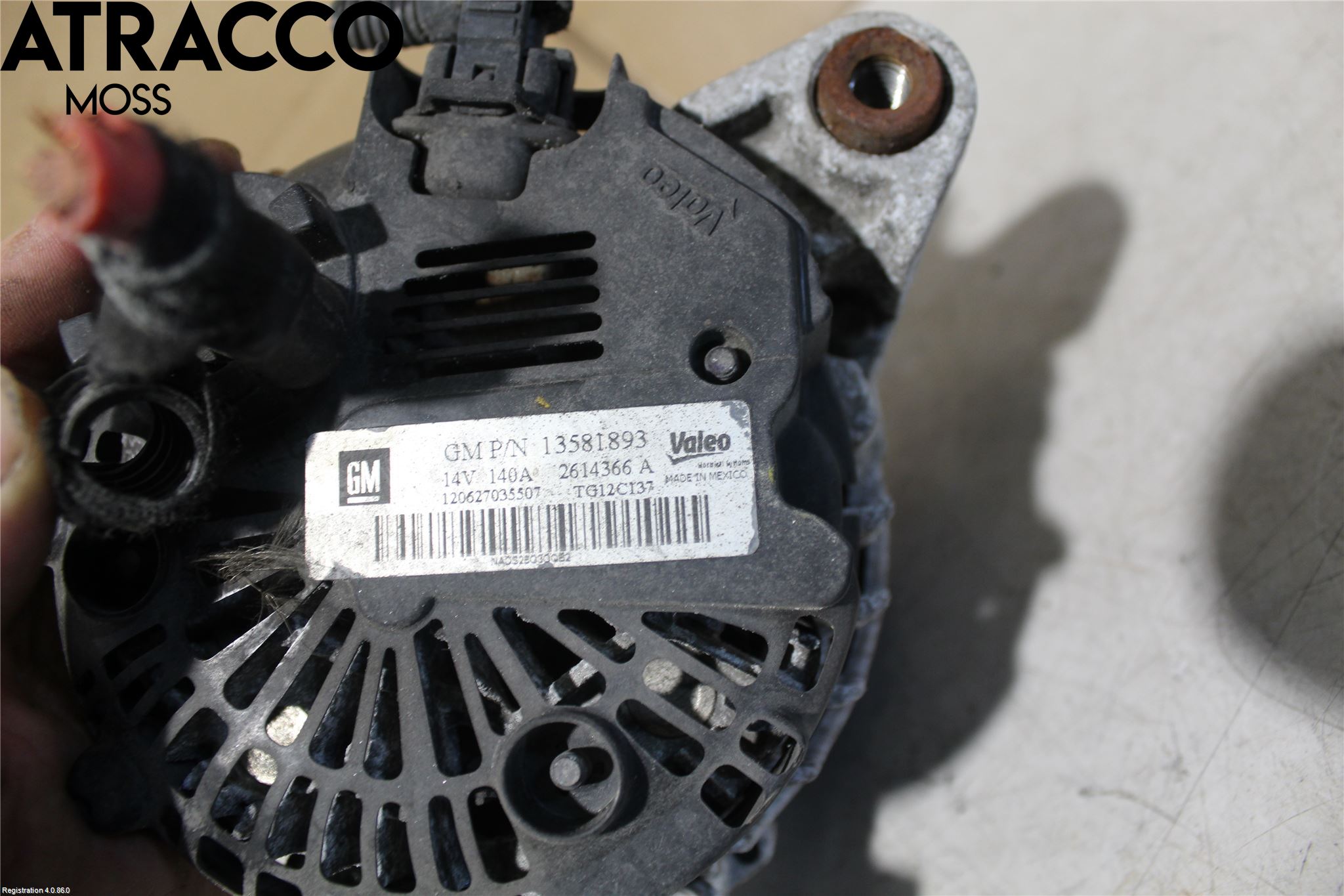 GM CHEVROLET CRUZE Generator