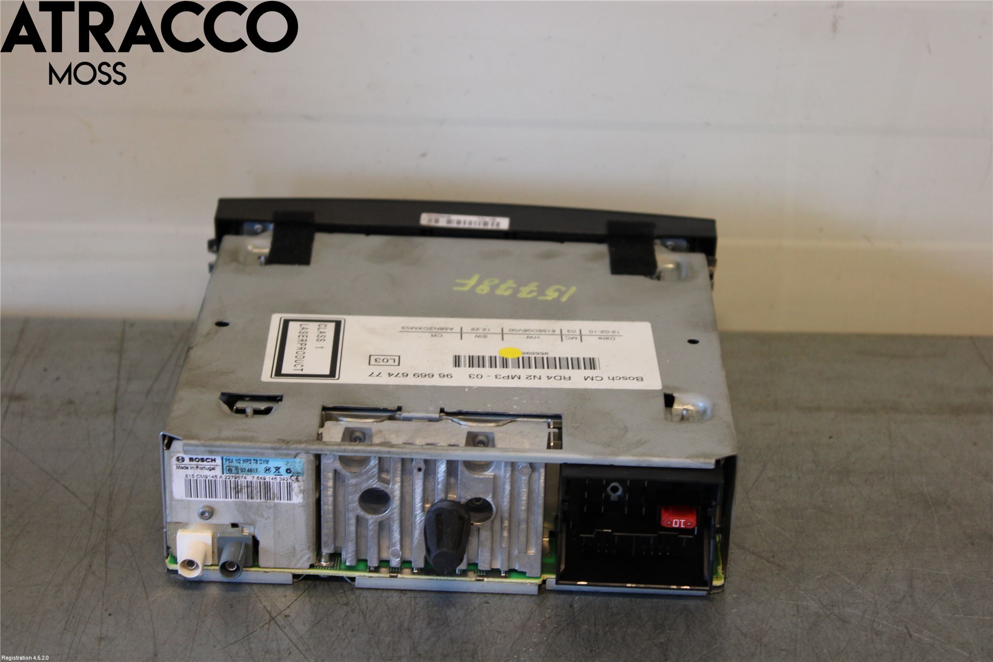 Peugeot 3008 09-16 Cd Radio - Multimediapanel