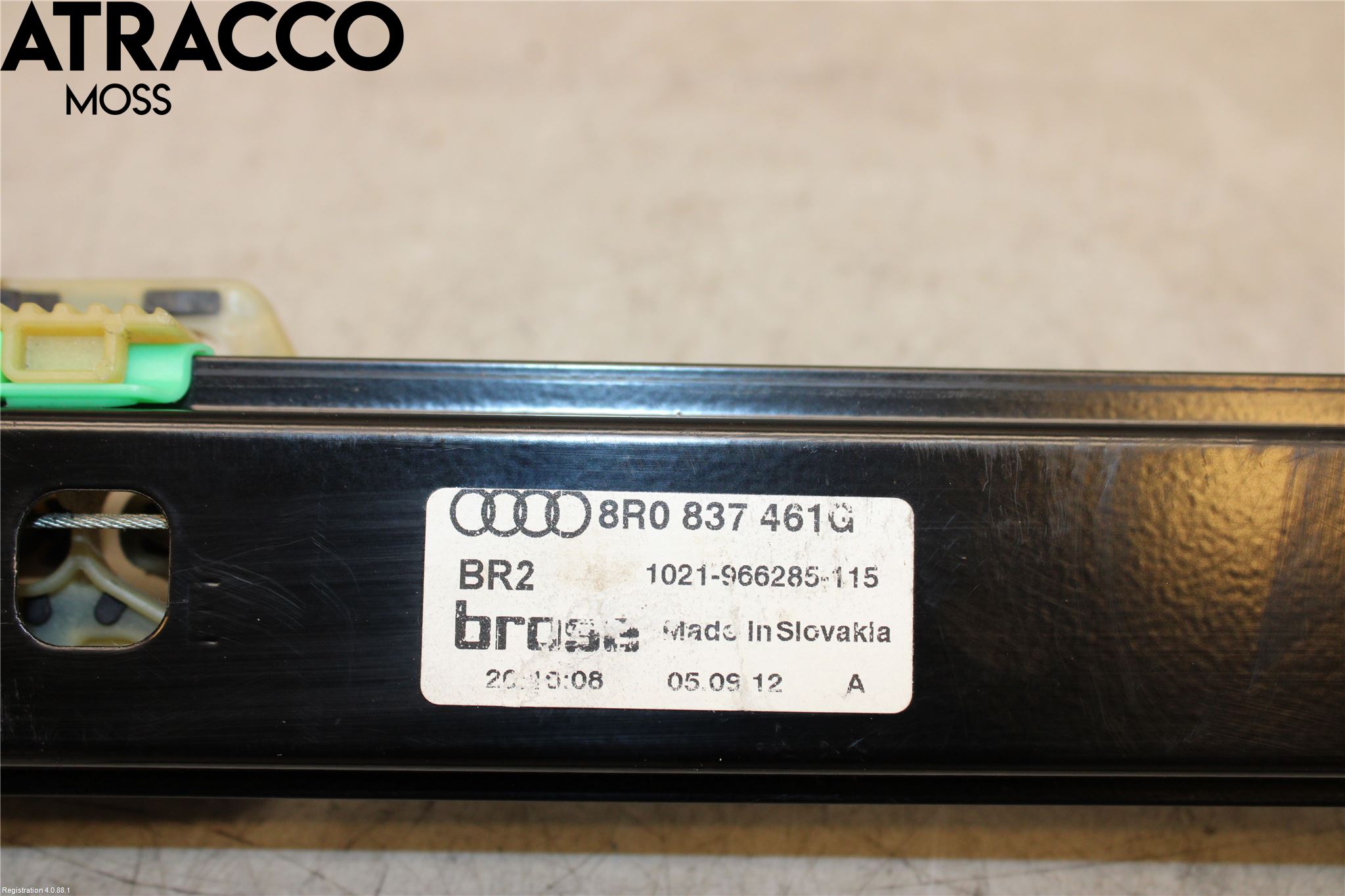 Audi Q5 09-16 Fönsterhiss El Kompl