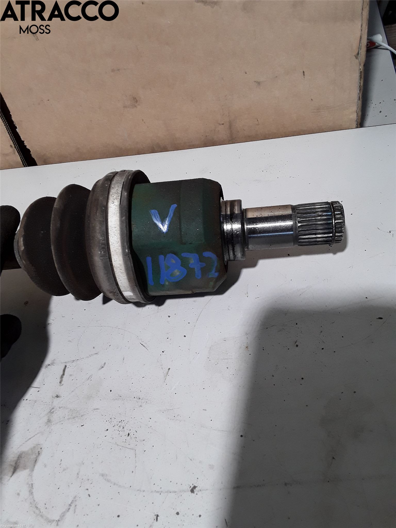 Mitsubishi ASX 10-22 Drivaxel Fram Vänster