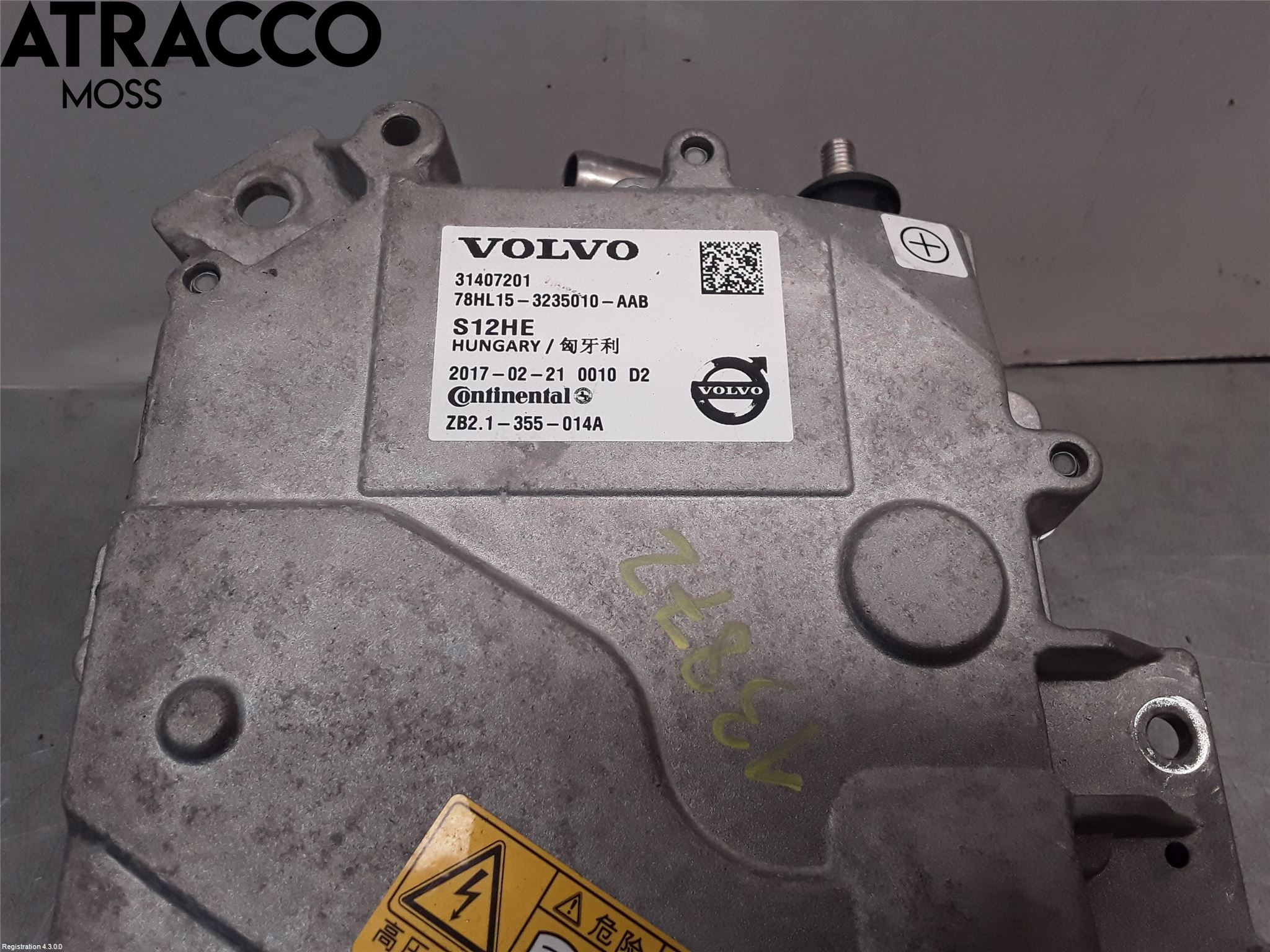 Volvo V60 14-18 Dc-Cd Omvandlare Hybrid