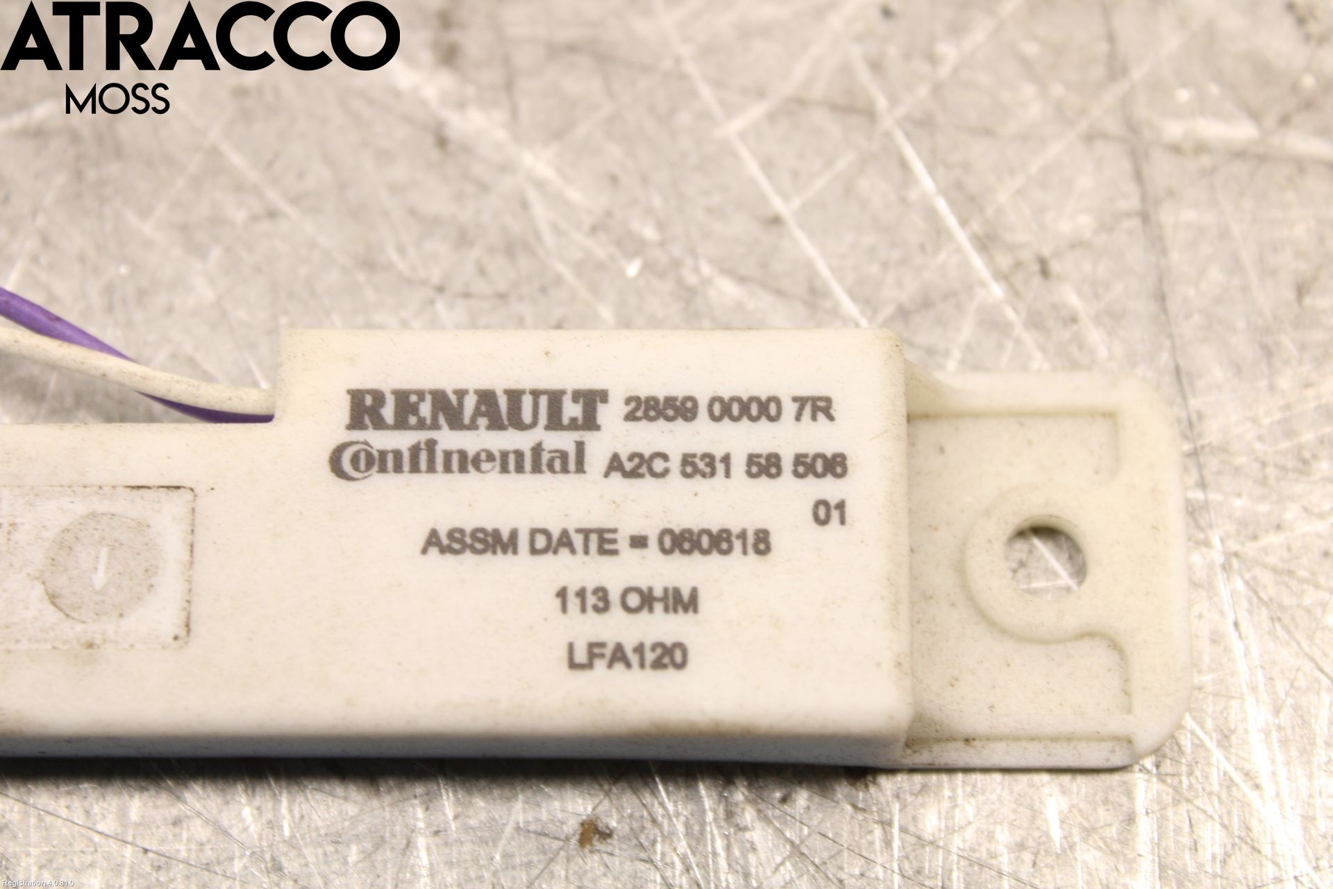 Renault ZOE/E-TECH 13- Antenn