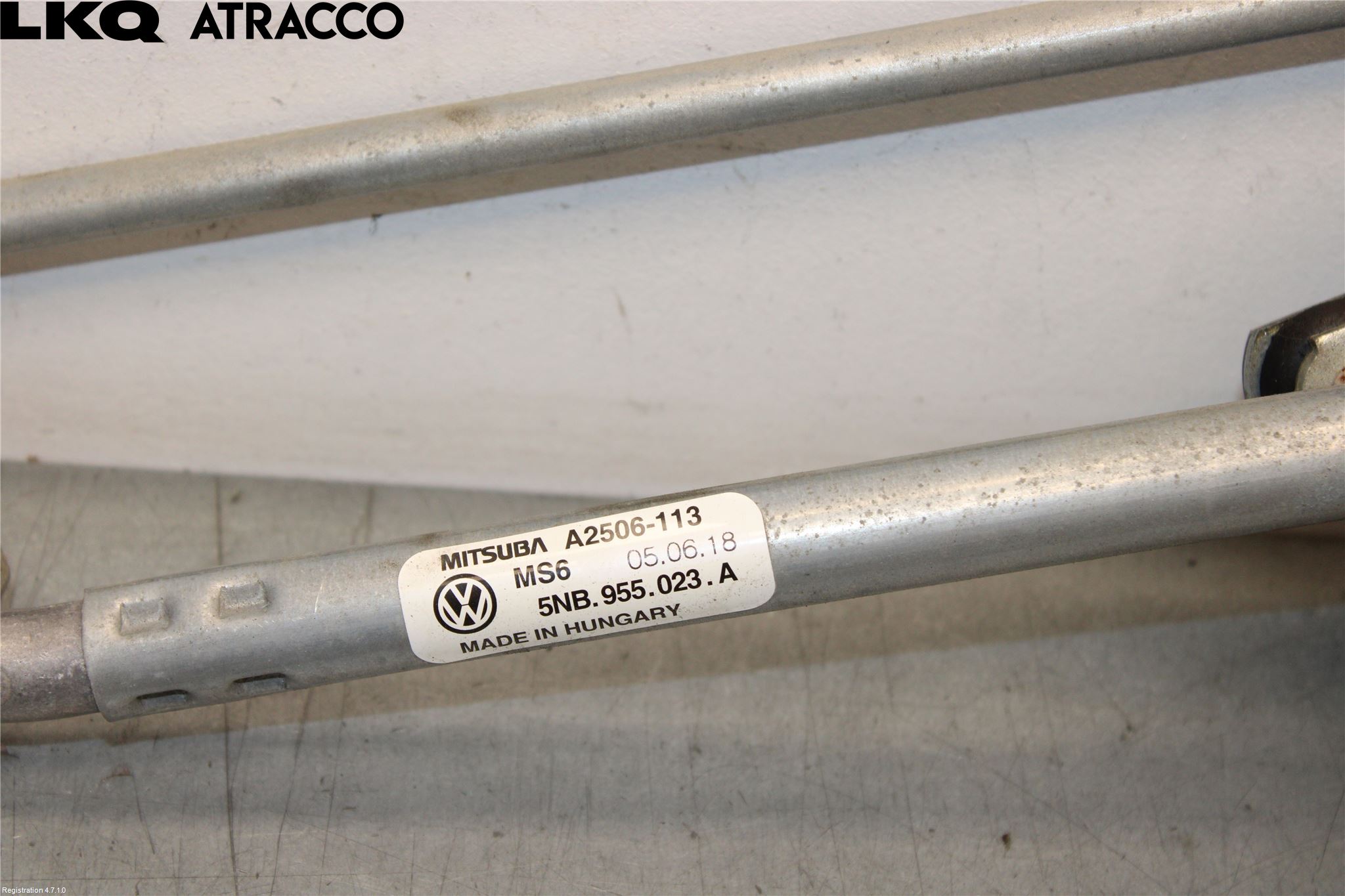 Volkswagen VW TIGUAN 16-24 Torkarmotor Vindruta