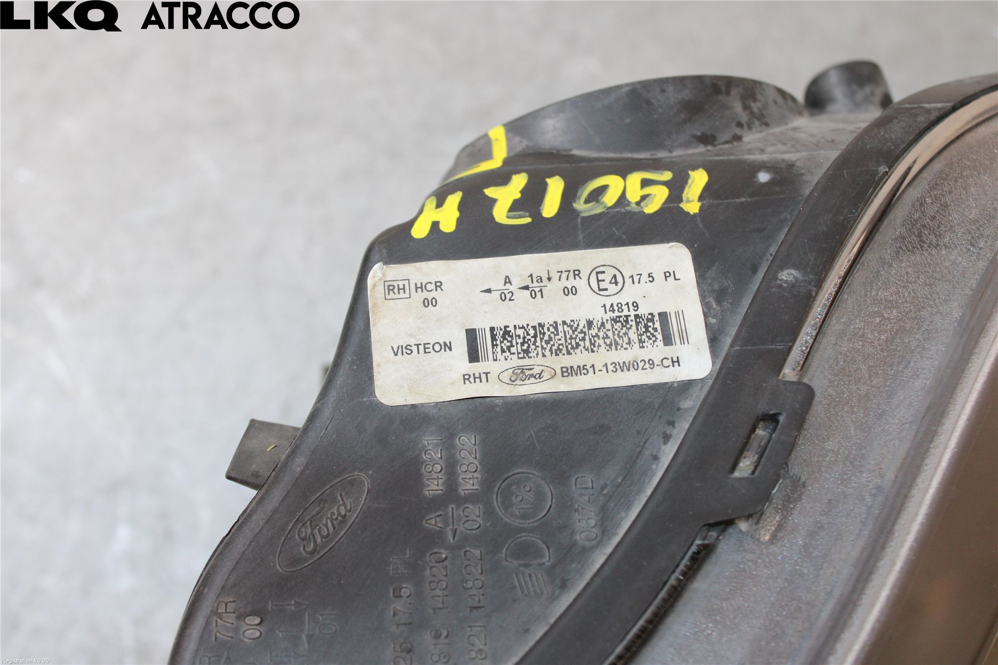 Ford FOCUS 11-14 Strålkastare Höger