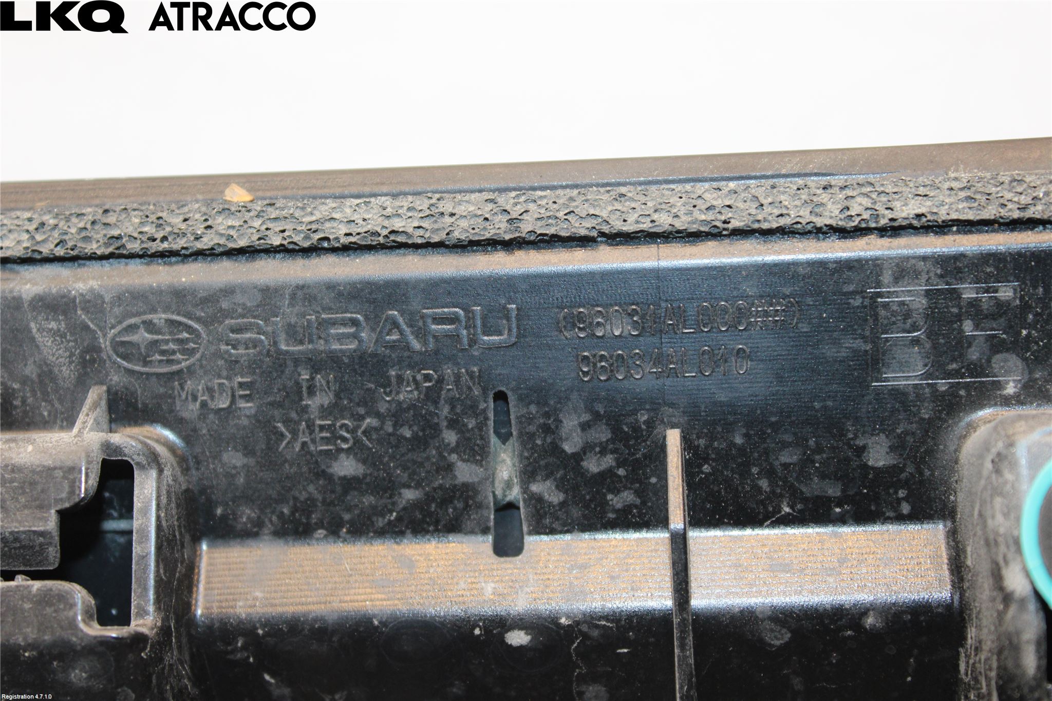 Subaru OUTBACK 15-20 Spoiler Baklucka