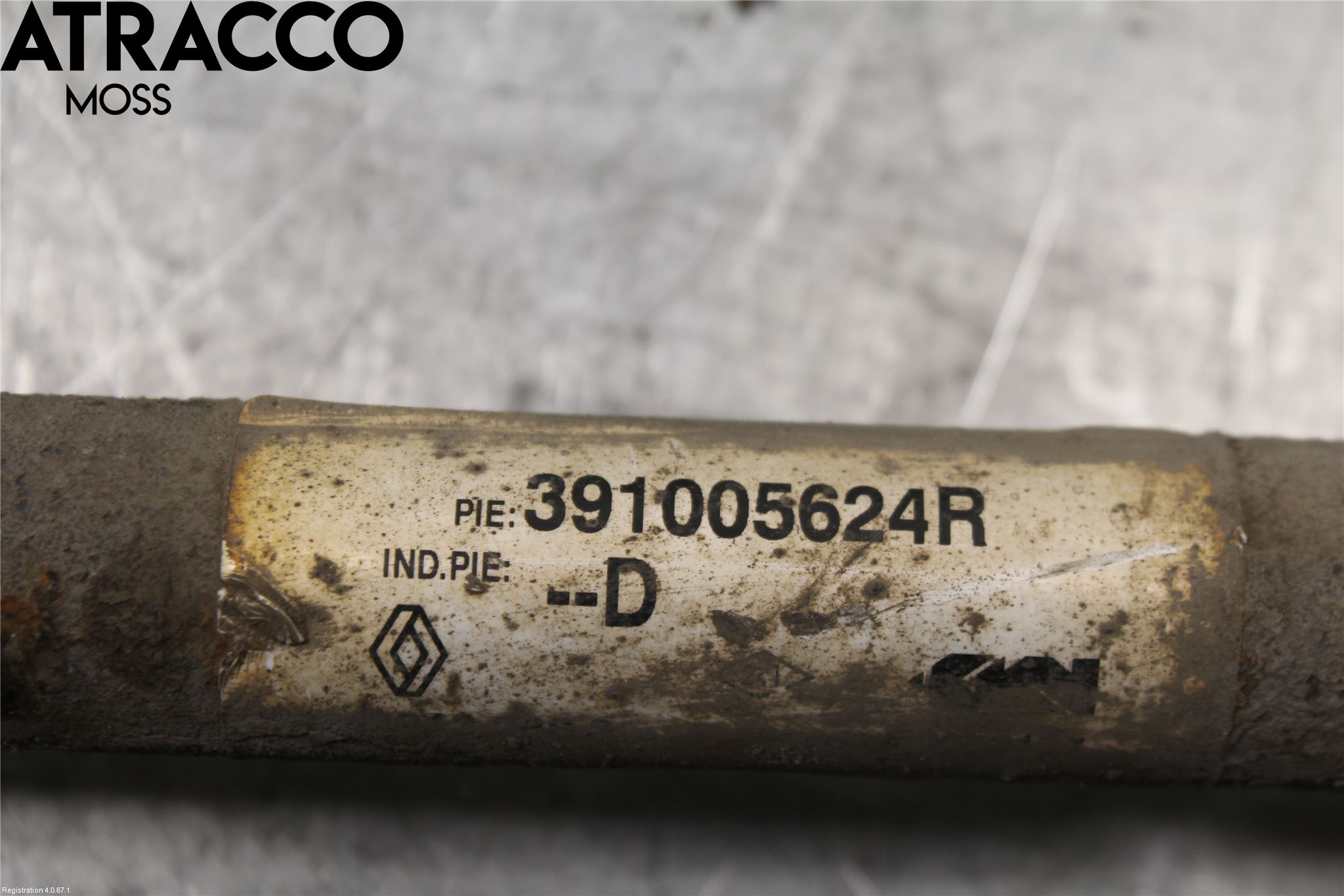 Renault CAPTUR 13-19 Drivaxel Fram Höger