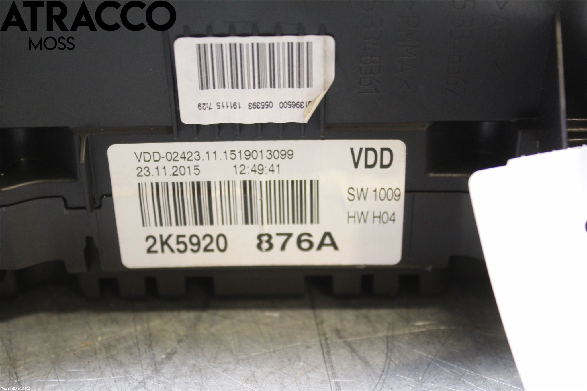 Volkswagen VW CADDY 16-20 Instrument Komb