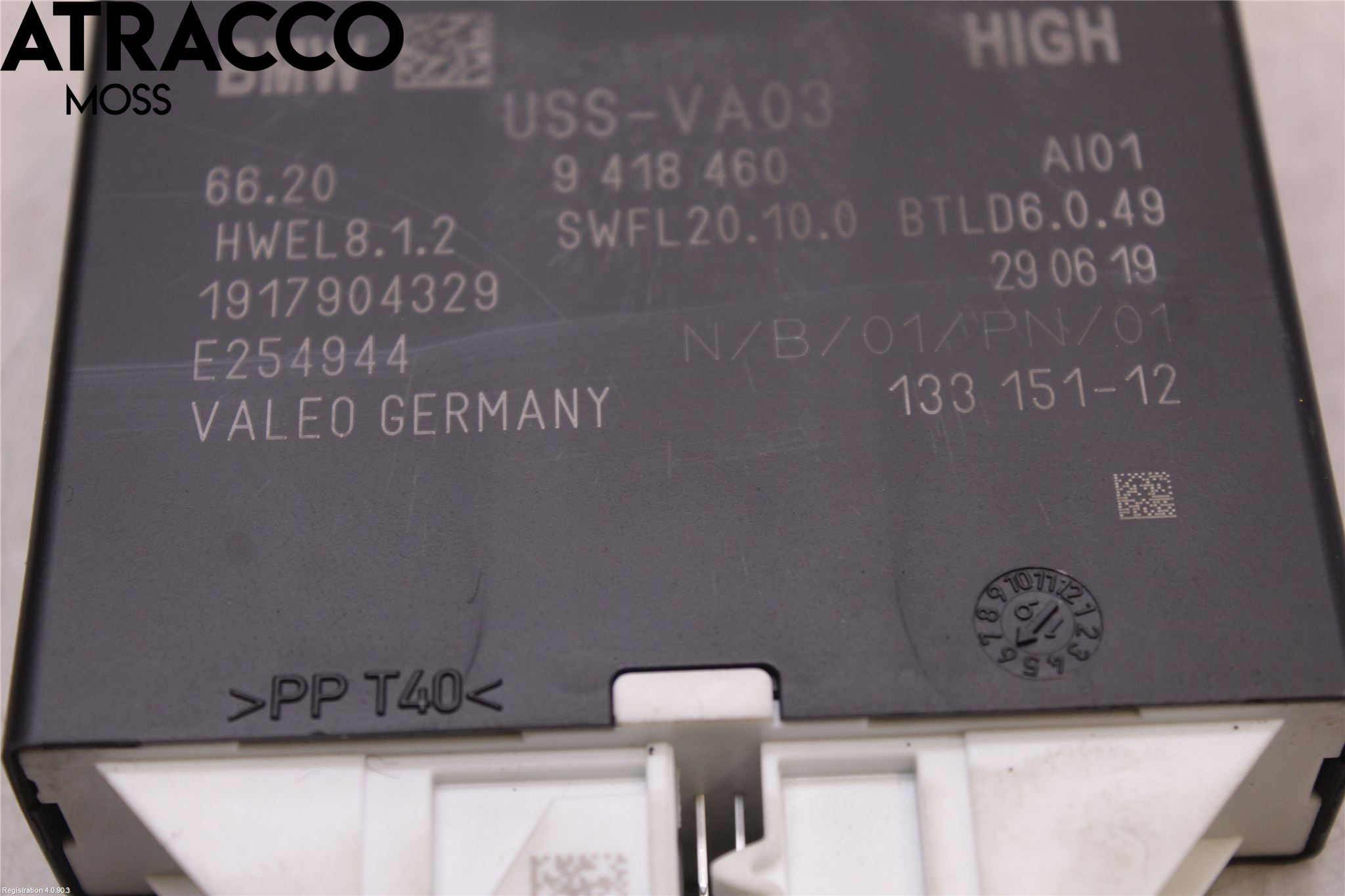 BMW 5 G30/G31/F90 17-23 Styrenhet Parkeringshjälp