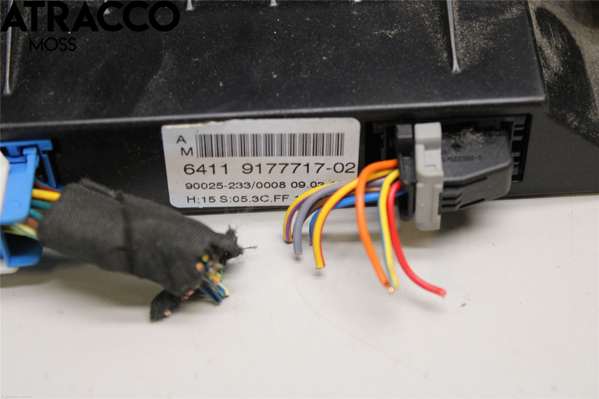 BMW 5 E60/61 Sed/Tou 02-10 Ac Styrenhet Ac Manöveren