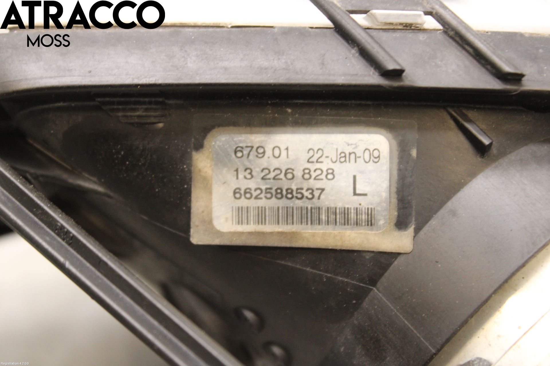 Opel INSIGNIA 09-16 Dimljus-Varselljus Fram