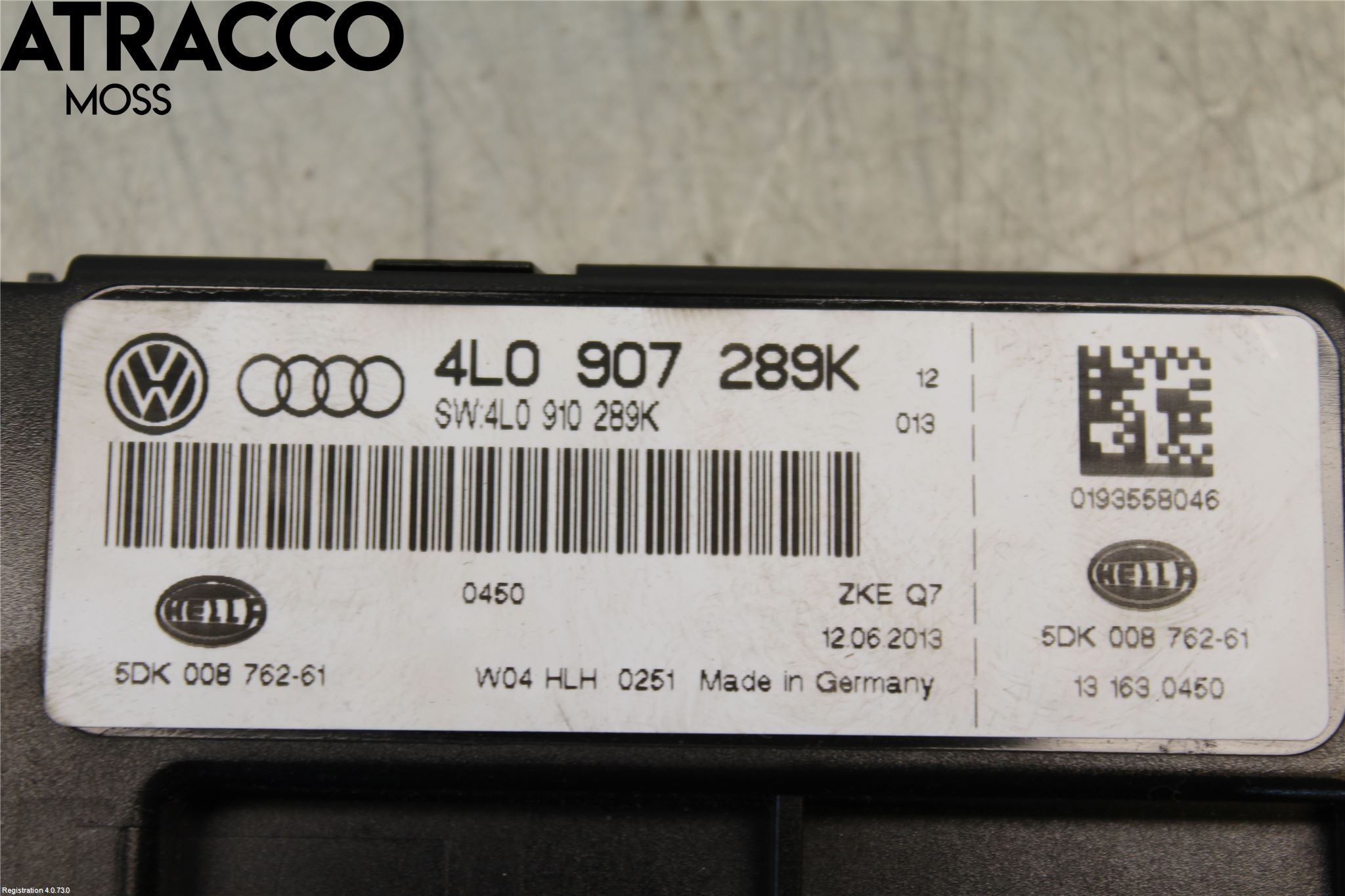 Audi Q7/SQ7 Styrenhet Övrigt