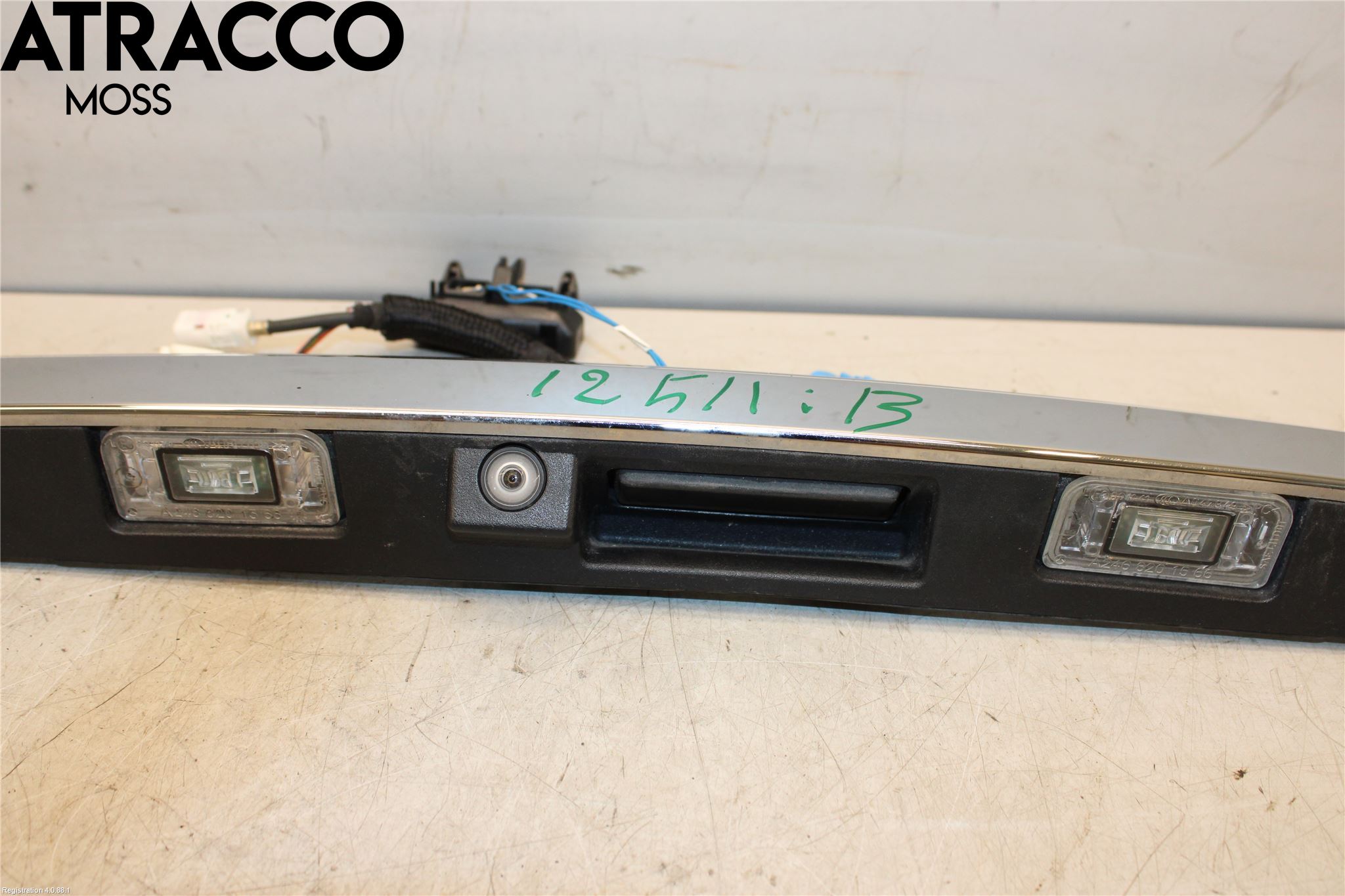 Mercedes-Benz MB B-KLASS (W246/W242) 12-19 Bakluckehandtag