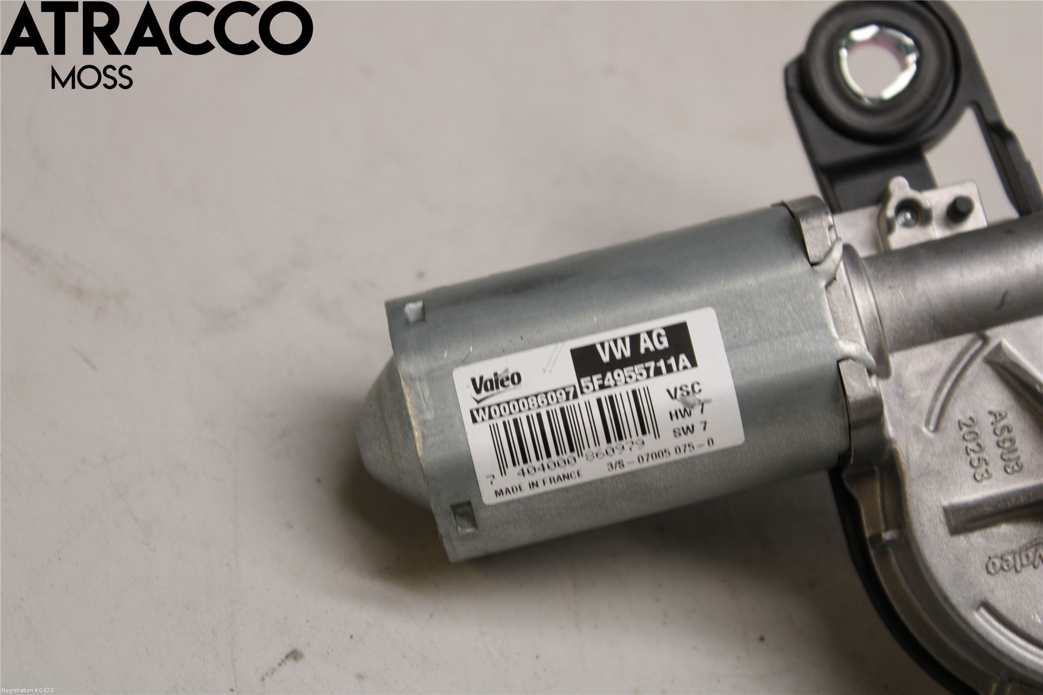 Skoda OCTAVIA (5E) 13-20 Torkarmotor Baklucka