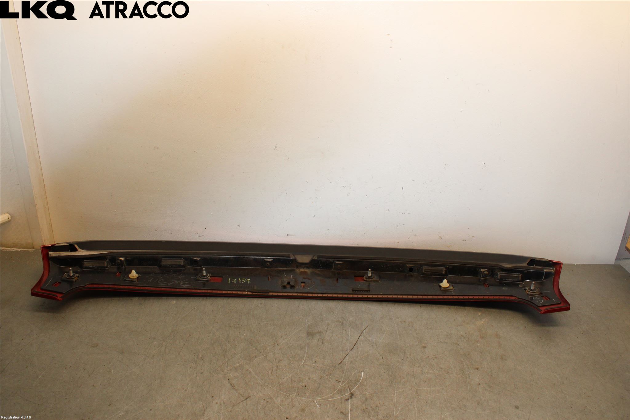 Toyota AURIS 10-12 Spoiler Baklucka
