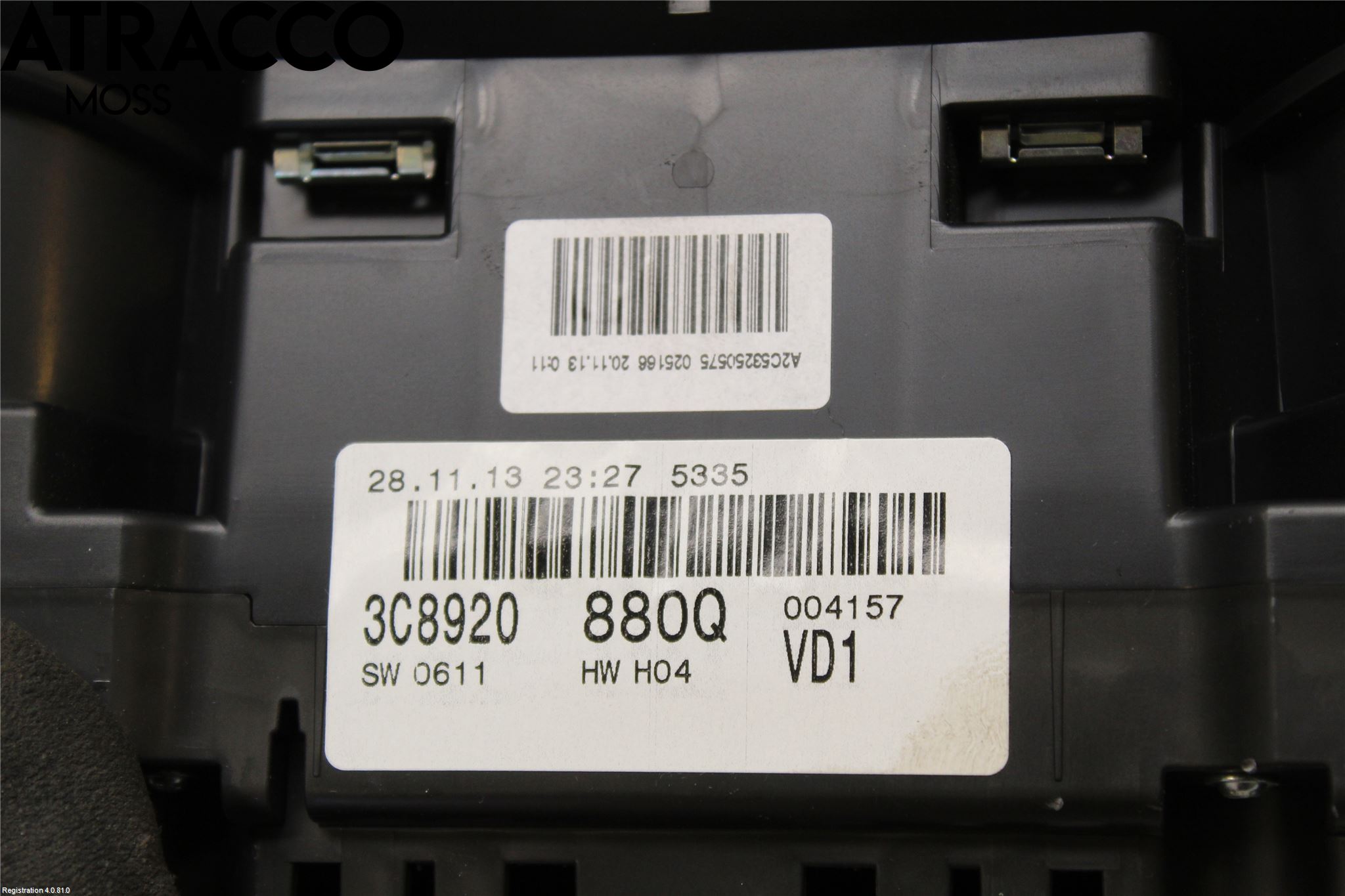 Volkswagen VW PASSAT CC 08-16 Instrument Komb