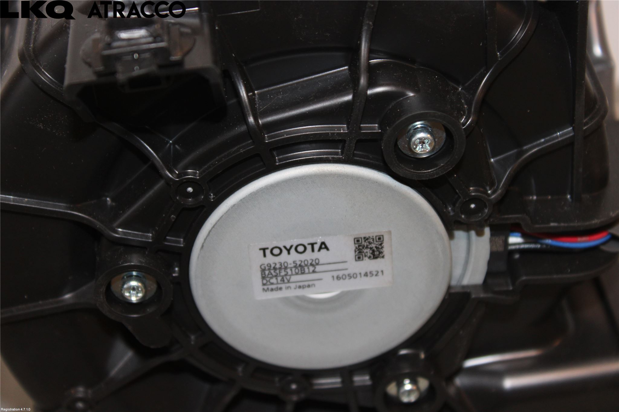 Toyota YARIS XP130 15-20 Värmefläkt