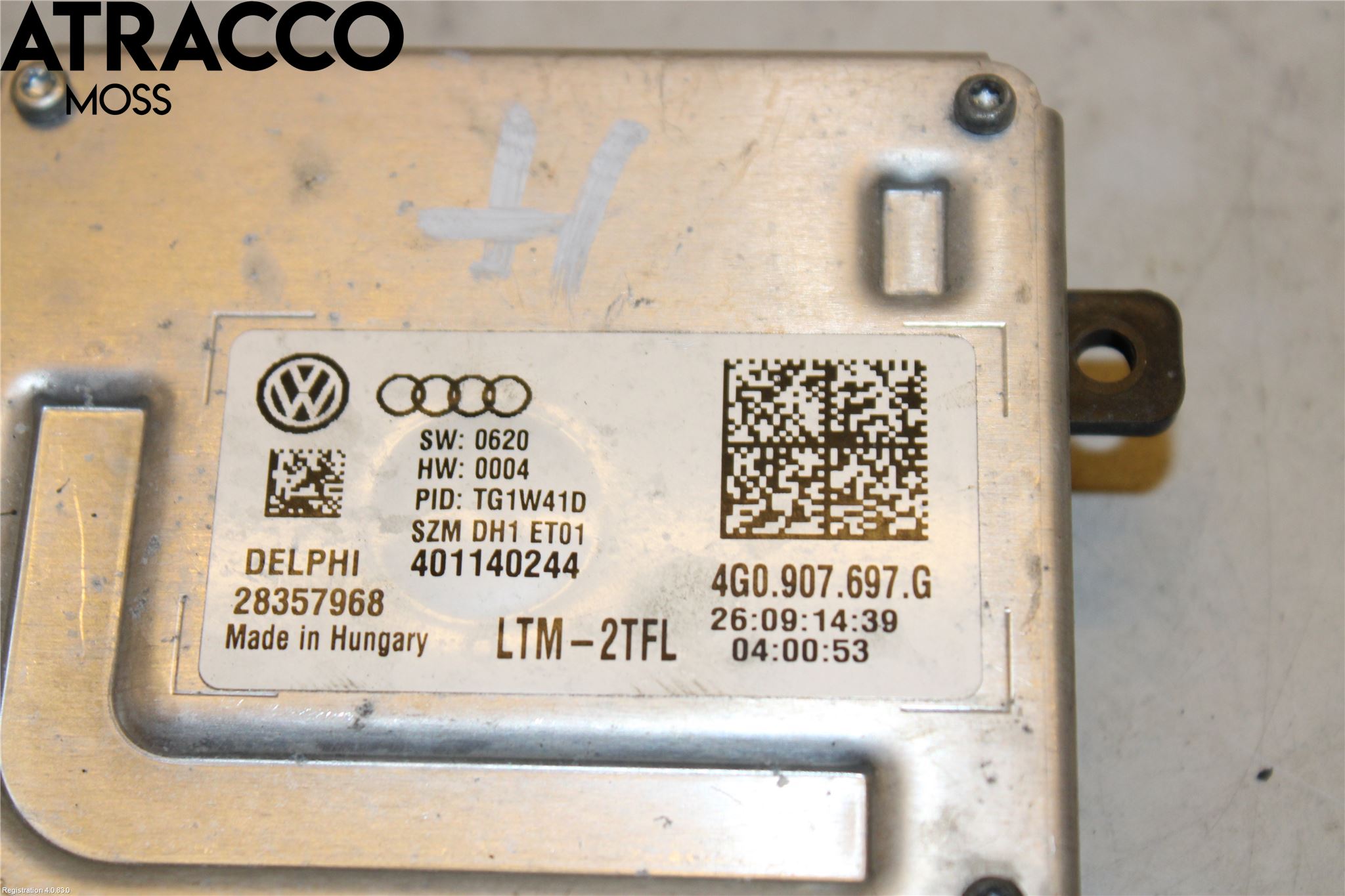 Volkswagen VW GOLF / E-GOLF VII 13-20 Styrenhet Strålkastare