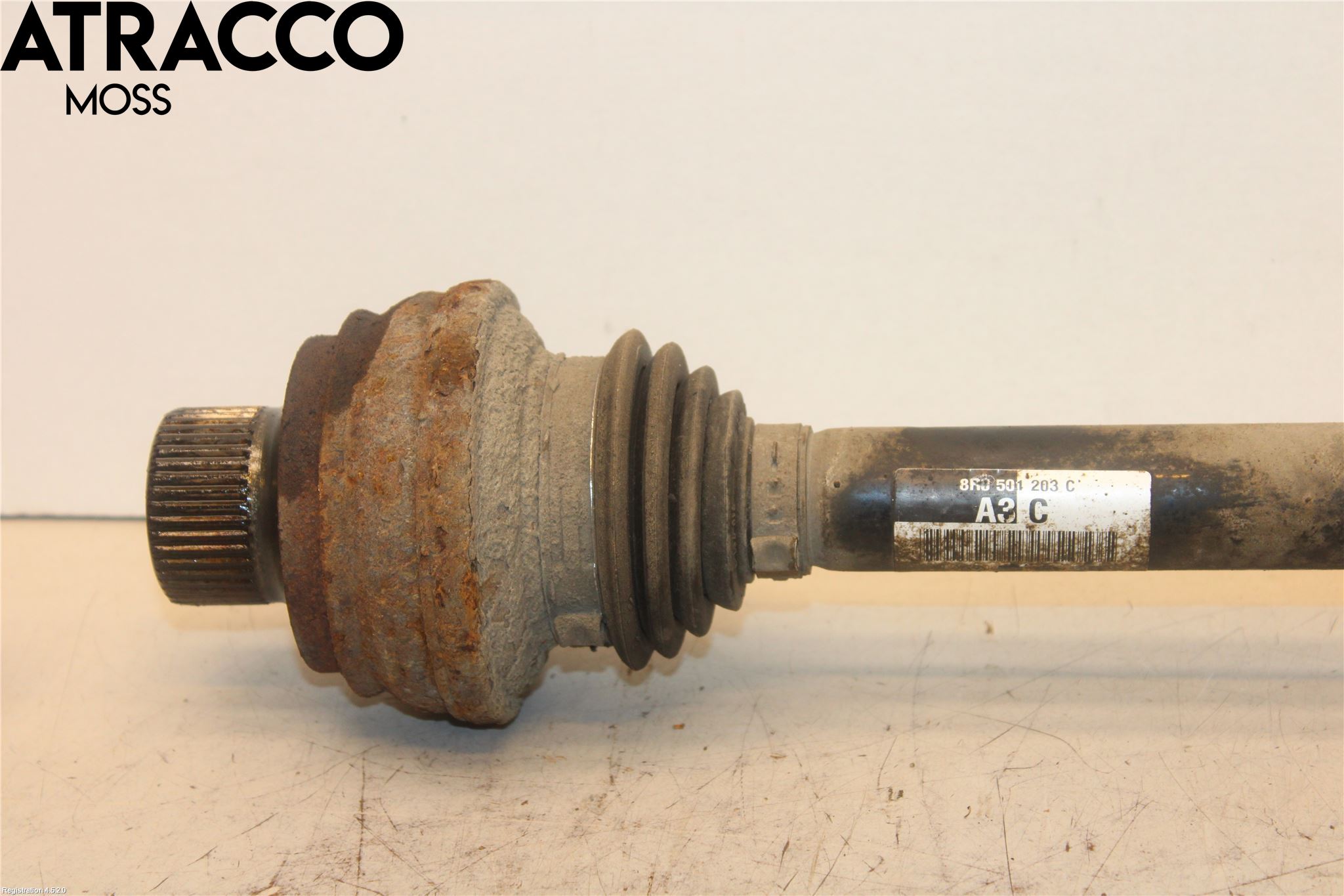 Audi A6 ALLROAD 12-18 Drivaxel Bak Vänster