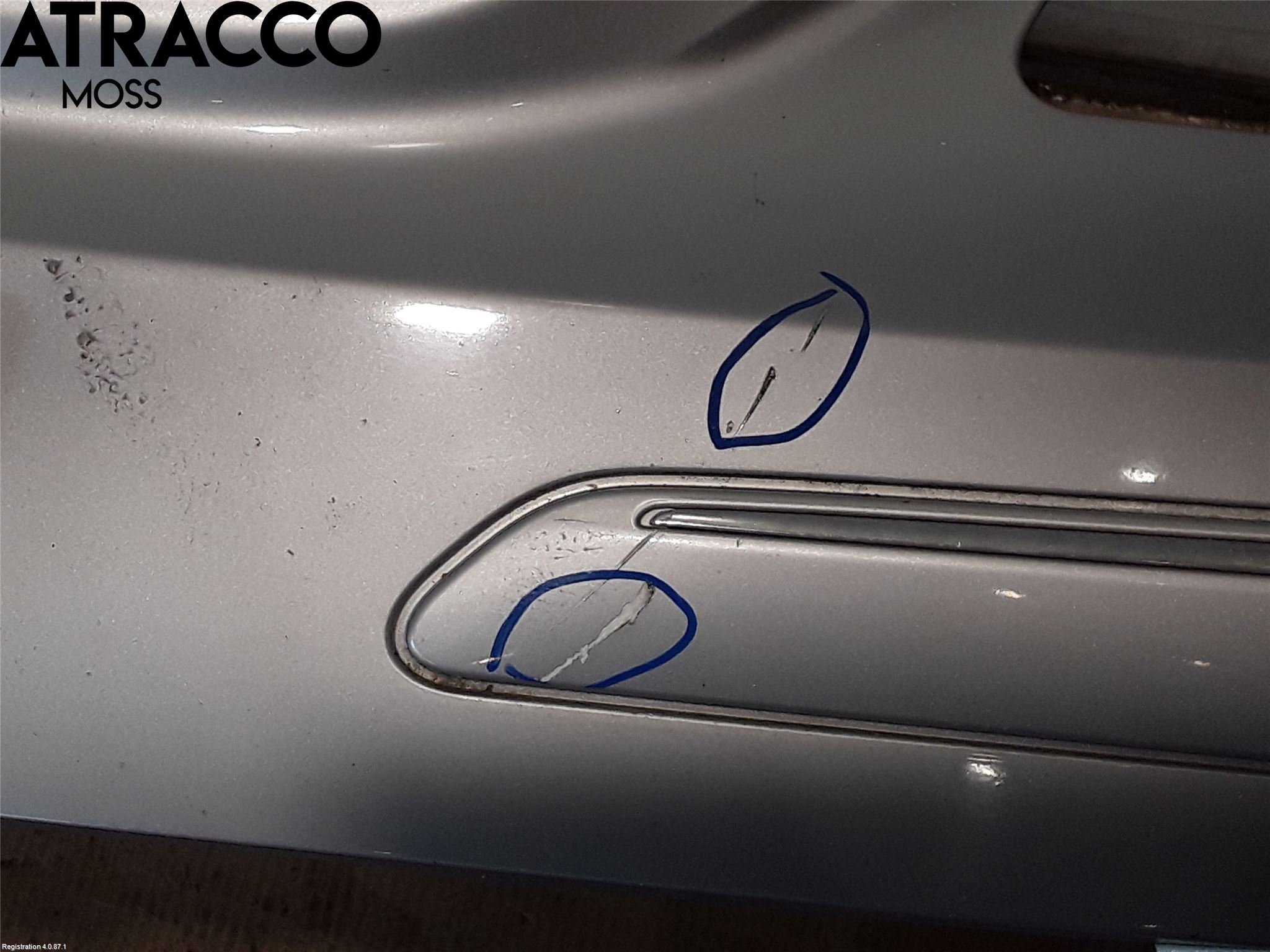 Mercedes-Benz MB B-KLASS (W245) 05-12 Stötfångare Fram