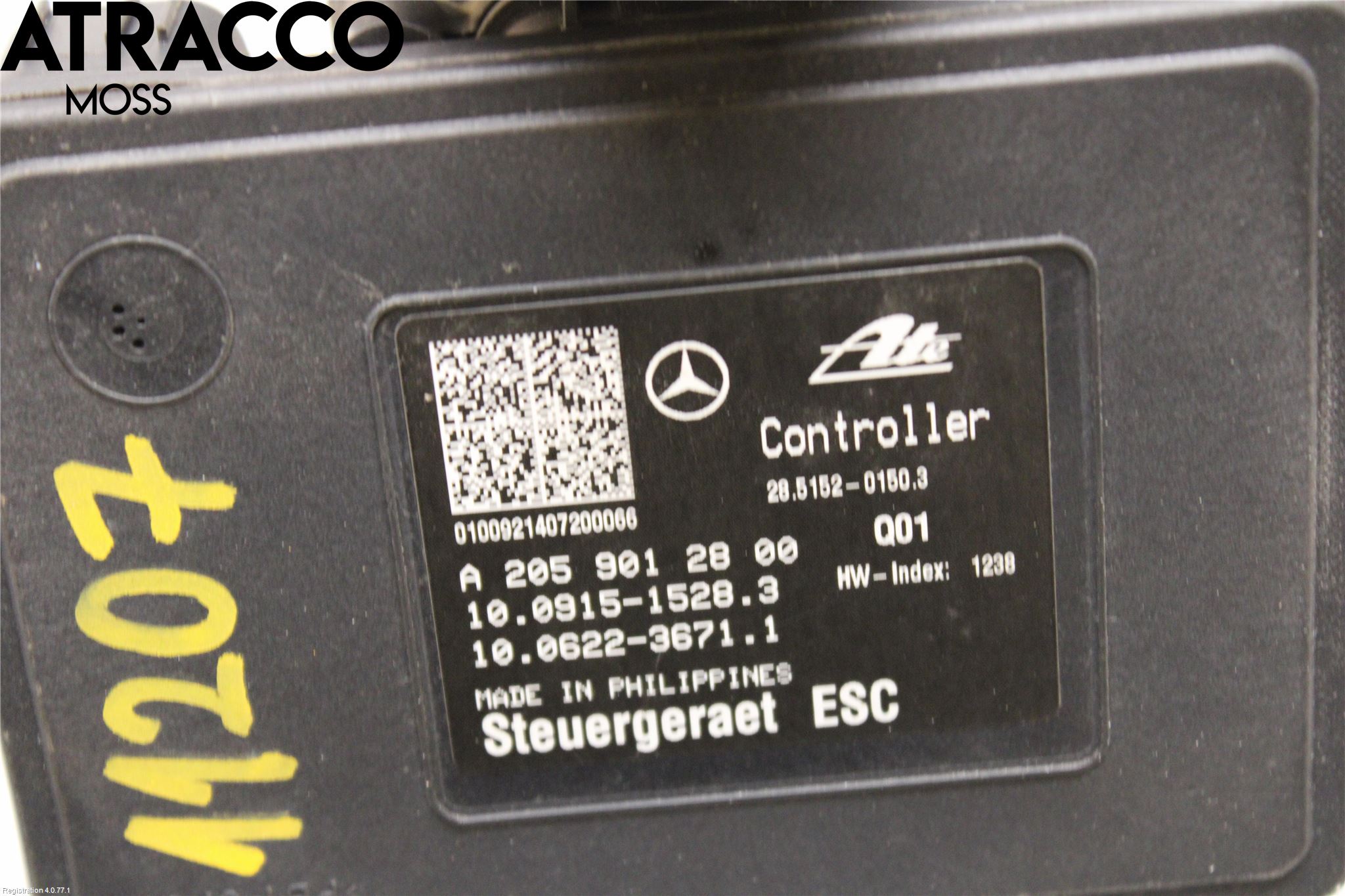 Mercedes-Benz MB C-KLASS (W205) 14-21 Abs Hydraulaggregat