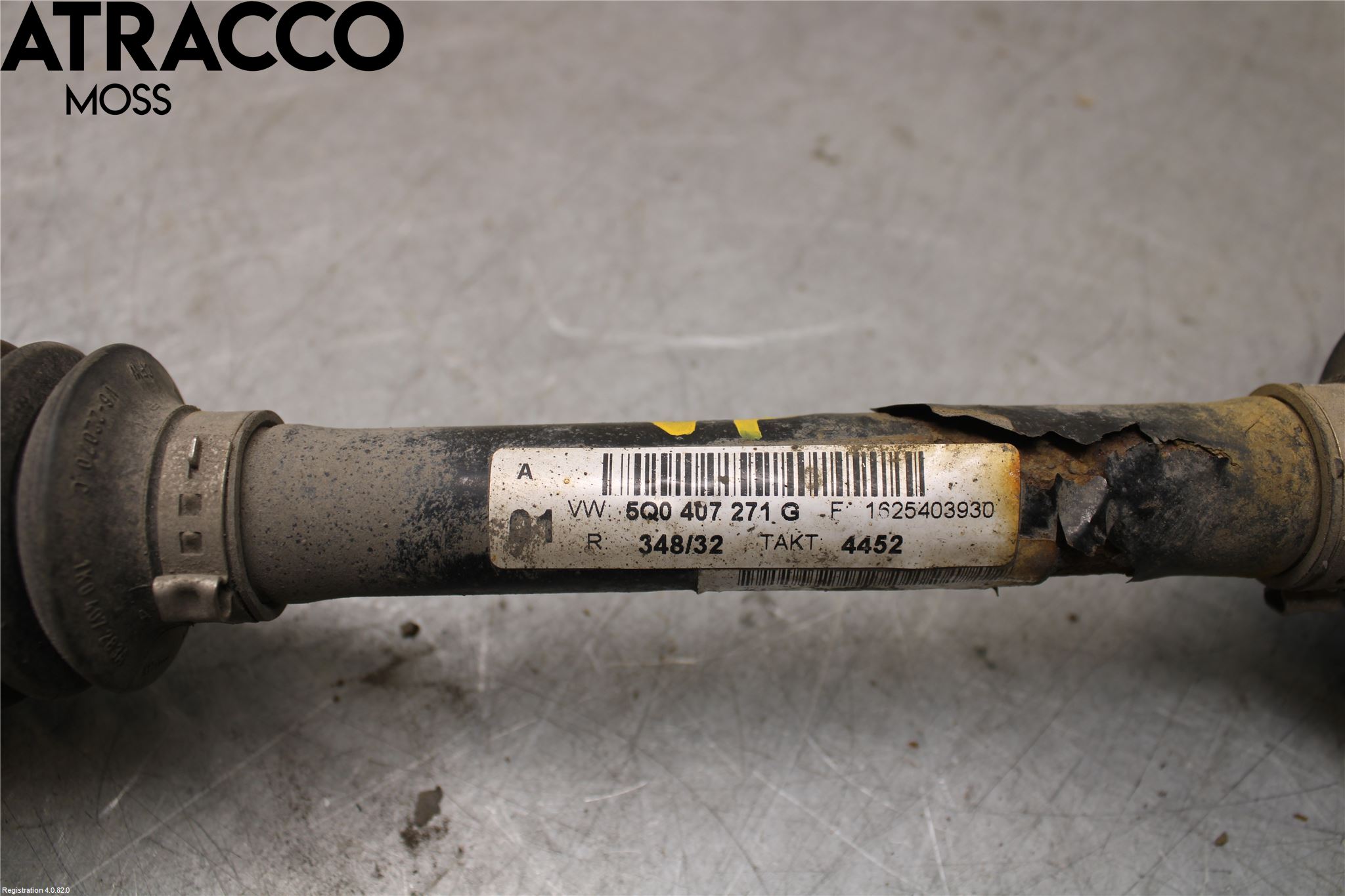 Volkswagen VW GOLF / E-GOLF VII 13-20 Drivaxel Fram Vänster