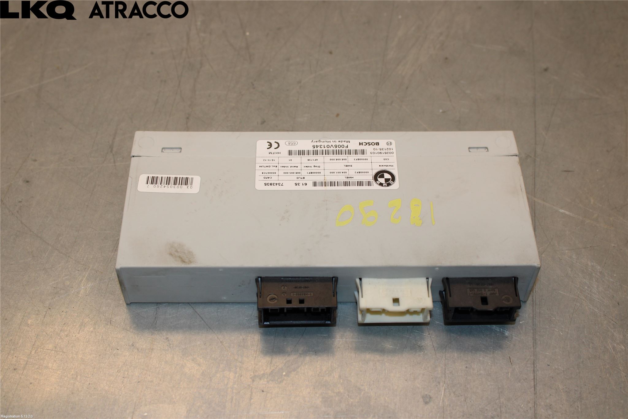 BMW 3 F30/F31/F80 12-19 Styrenhet Övrigt