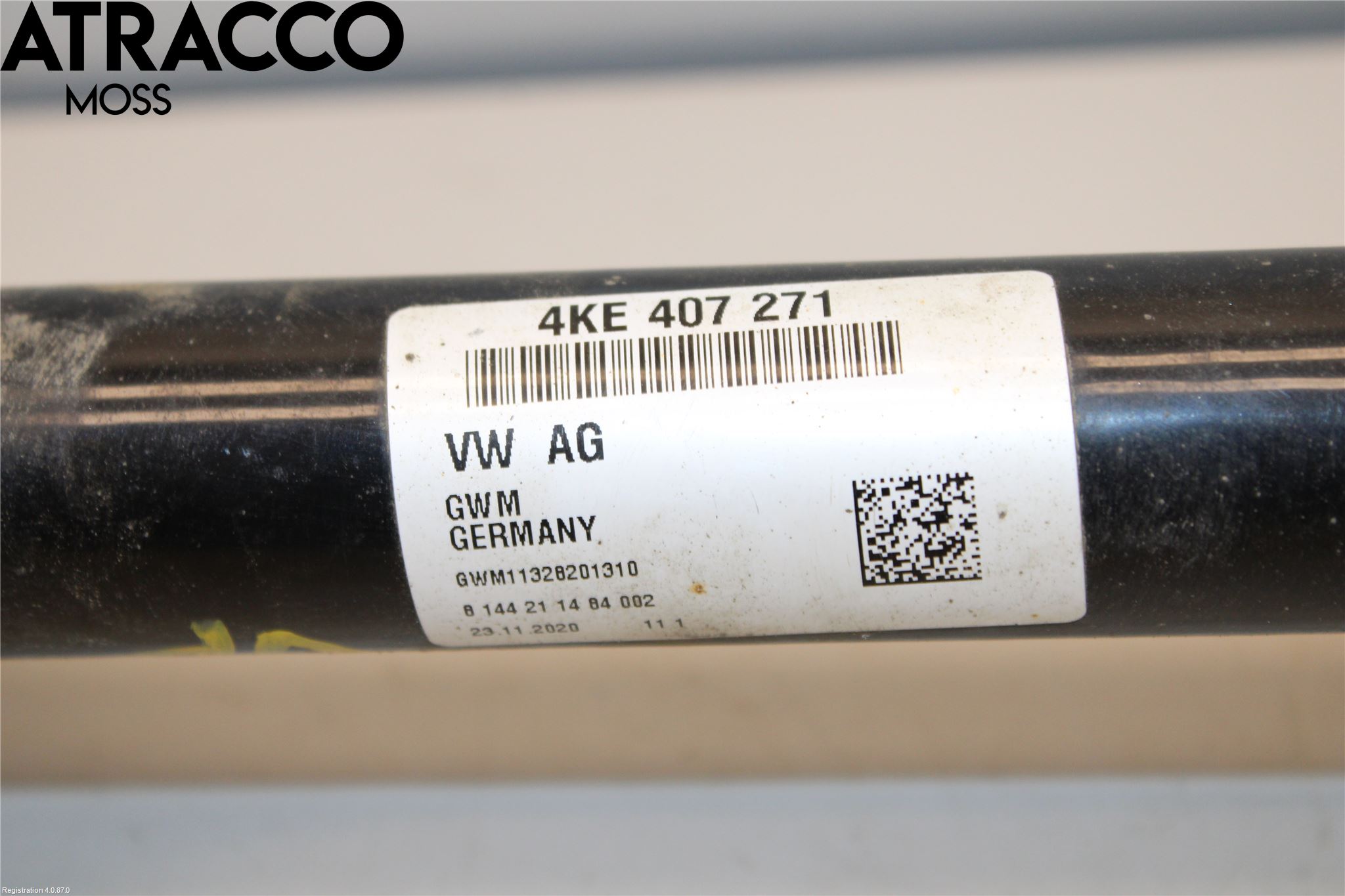 Audi E-TRON, S GE 19- Drivaxel Fram Vänster